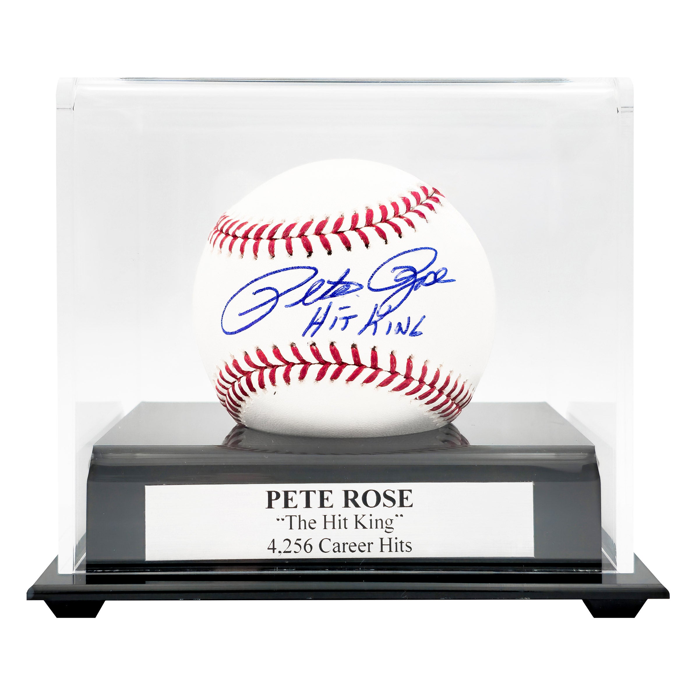 Pete Rose Autographed Official MLB Baseball Cincinnati Reds 