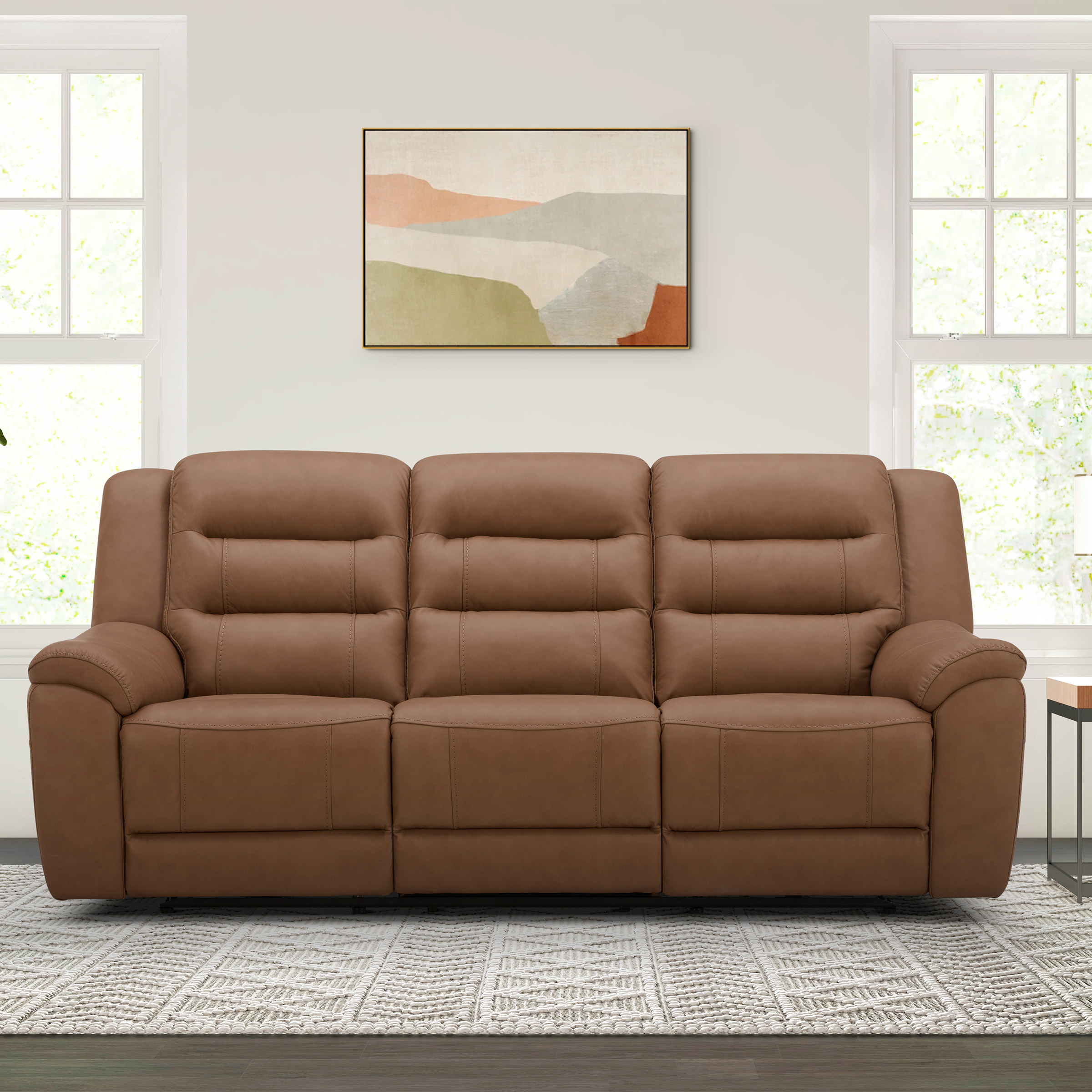 Gilman Creek Top-grain Leather Power Reclining Sofa | Costco