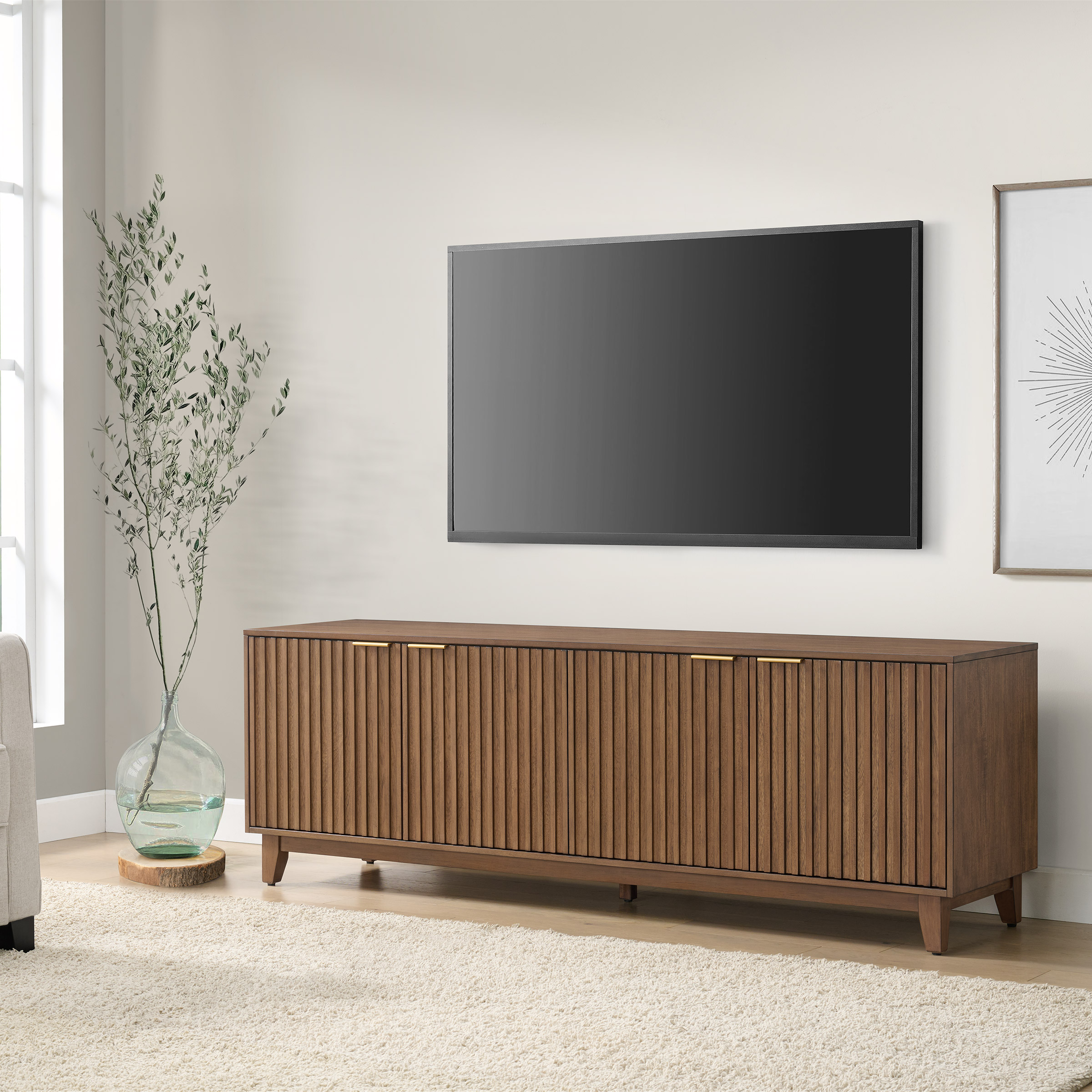 Bayside Furnishings Colin 182.9 cm (72 in.) Accent Cabinet