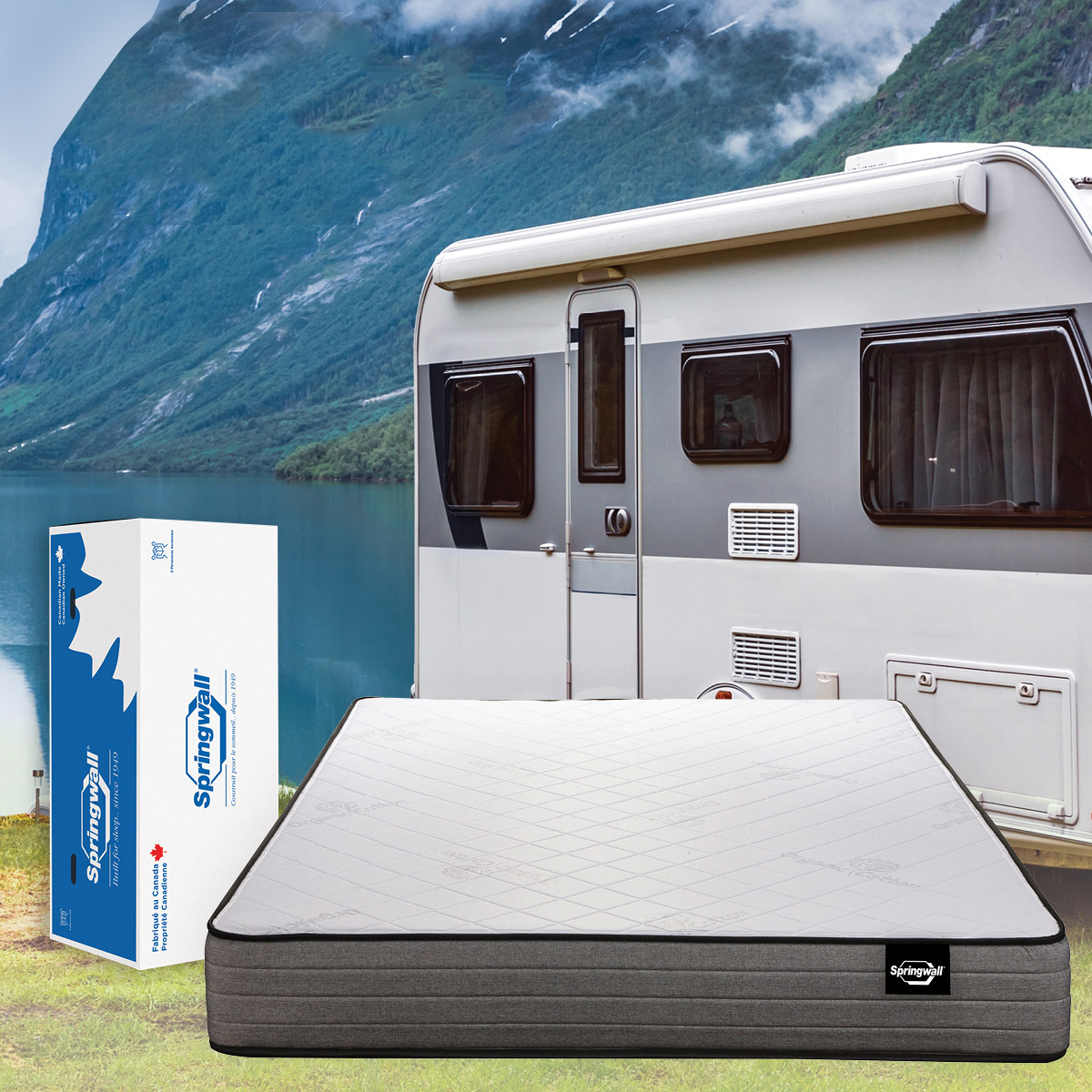 Springwall Campus 8 Queen RV Mattress  
