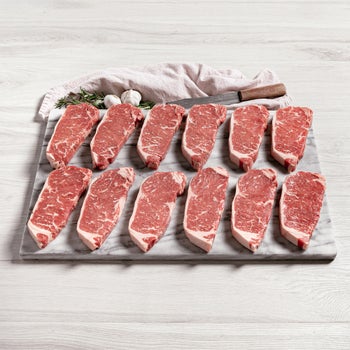 Rastelli's USDA Choice Black Angus NY Center Cut Strip Steak   
