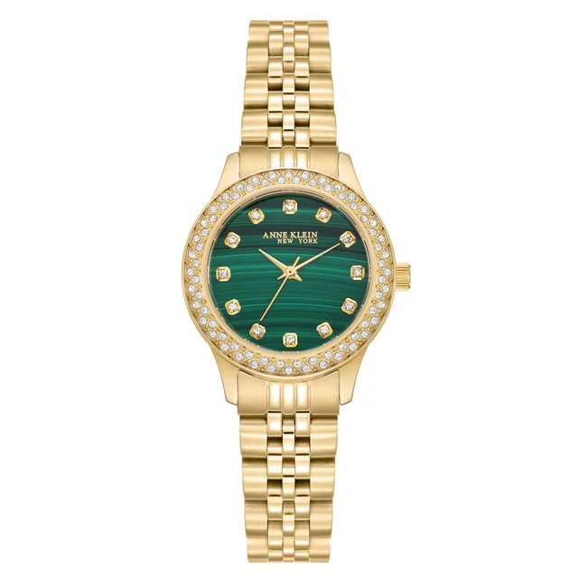 Anne Klein New York Crystal Accented Women's Quartz Watch, 30mm x 37mm