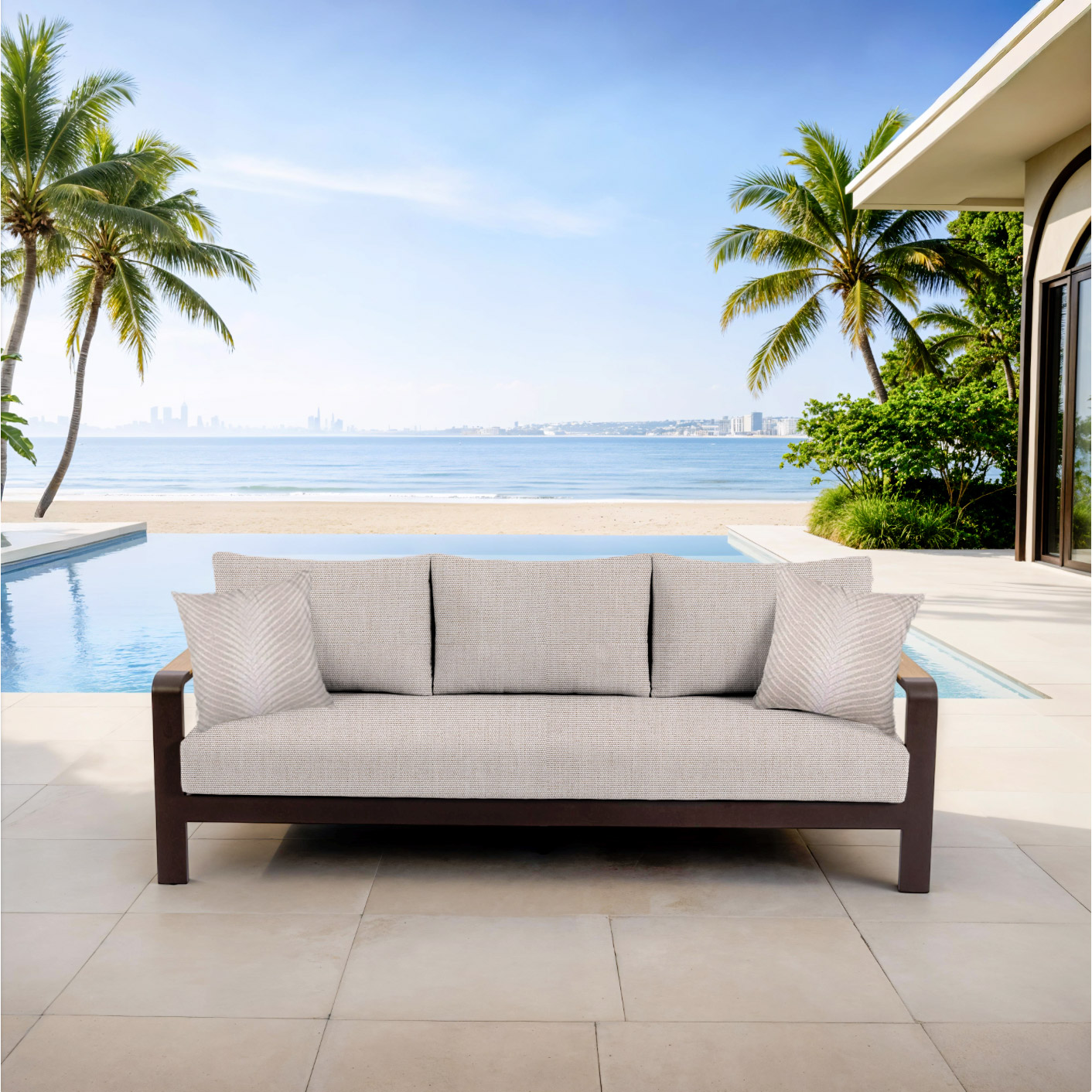MoDe Trenton 4-piece Outdoor Patio Deep Seating Set | Costco