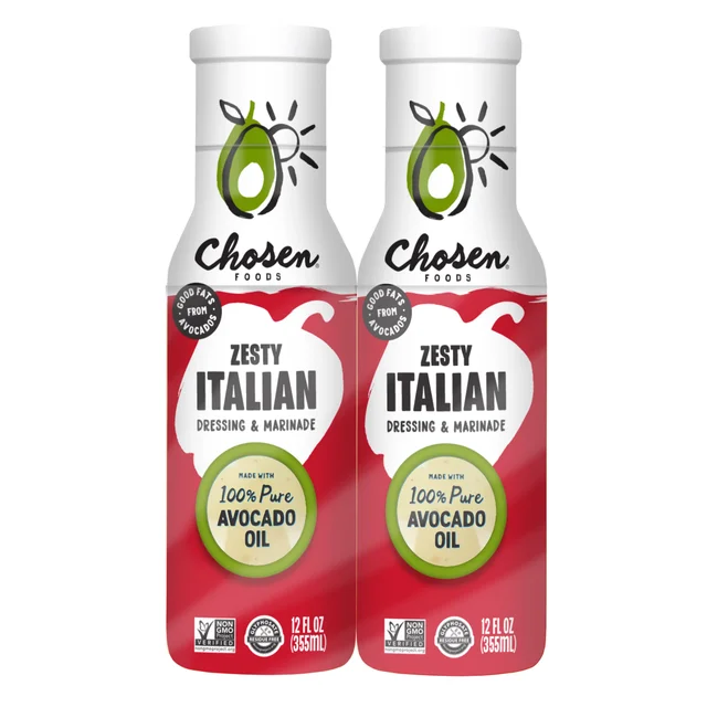 CHOSEN FOODS ITALIAN DRESSING 2/12 OZ
