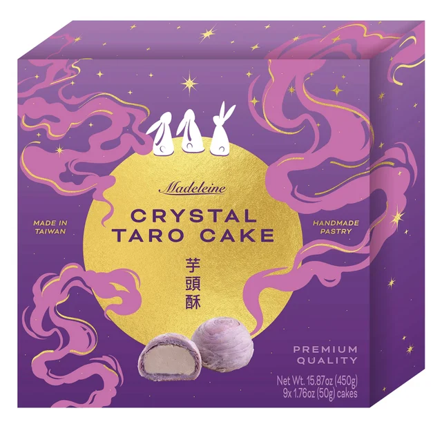 Madeleine Crystal Taro Cake, 15.87 oz