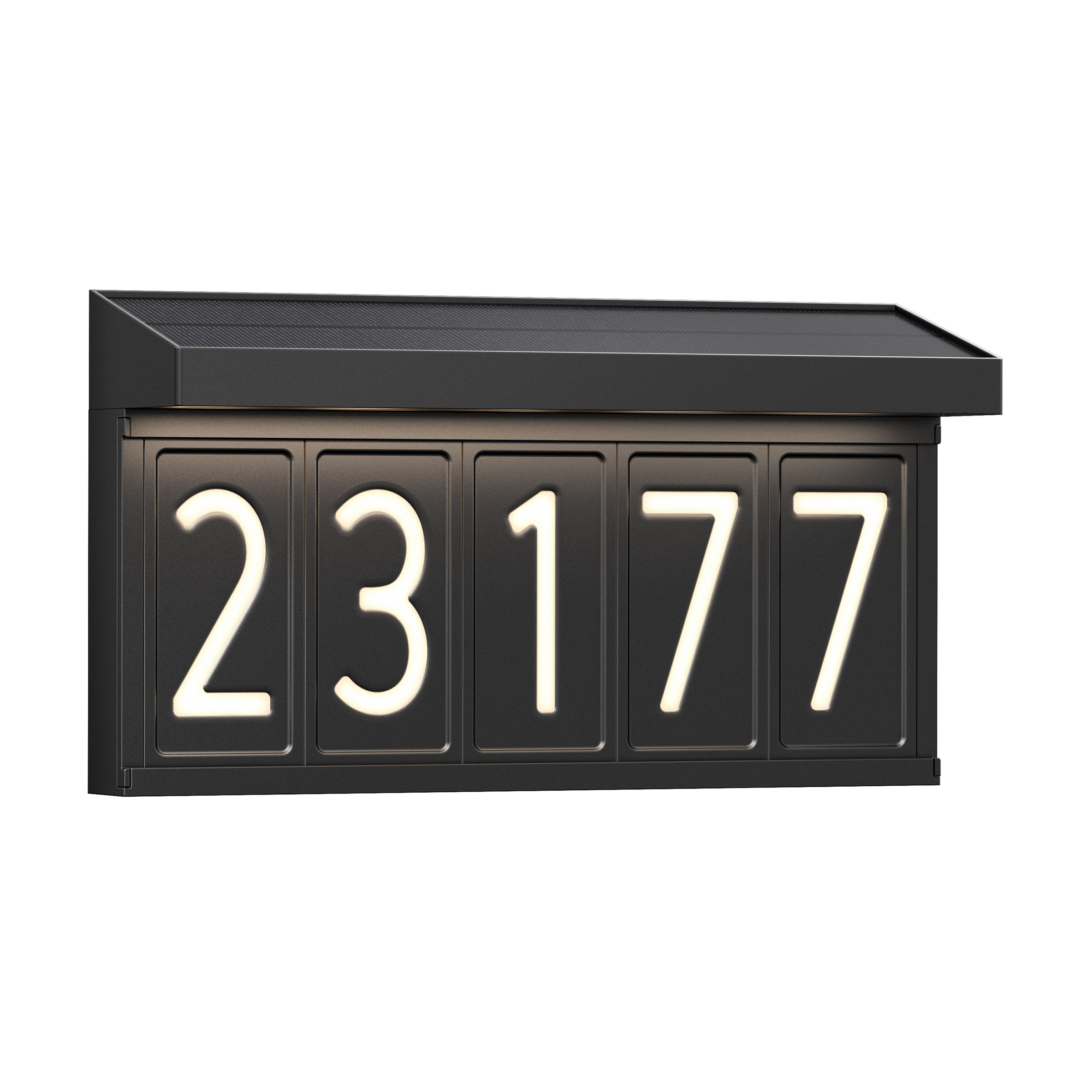 Artika Bowen Solar LED Address Wall Light | Costco