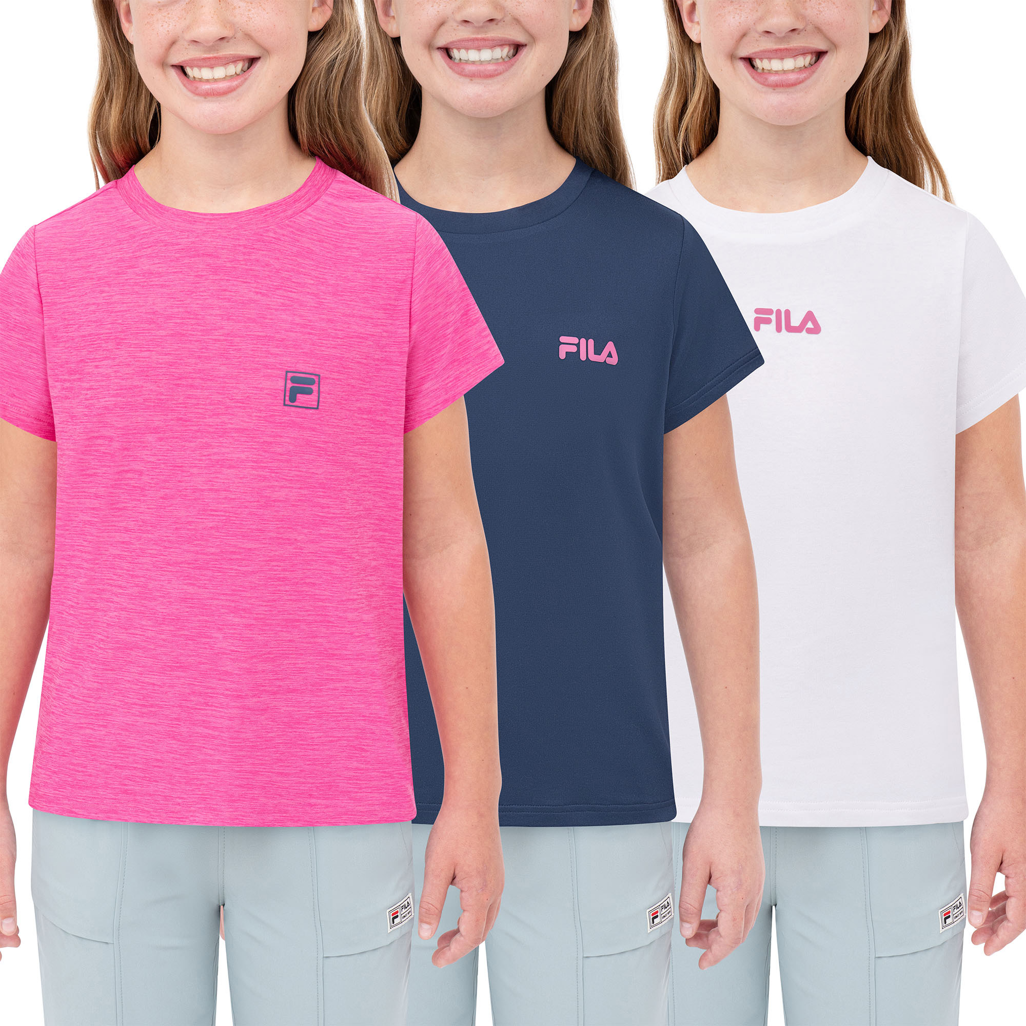 Fila Kids T-Shirts, 3-pack