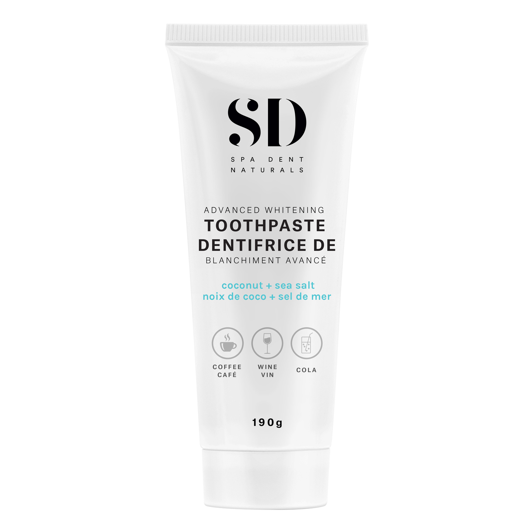 Spa Dent Naturals Coconut Sea Salt Advanced Whitening Toothpaste | Costco
