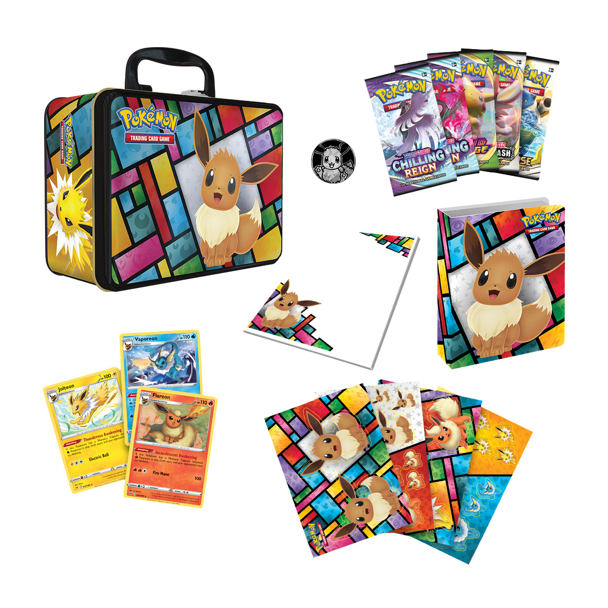 pokemon trading card game hidden fates ultra-premium collection Costco Pokémon Box - ETB Koraidon + Poké Balls - Scarlet & Purple main image 1