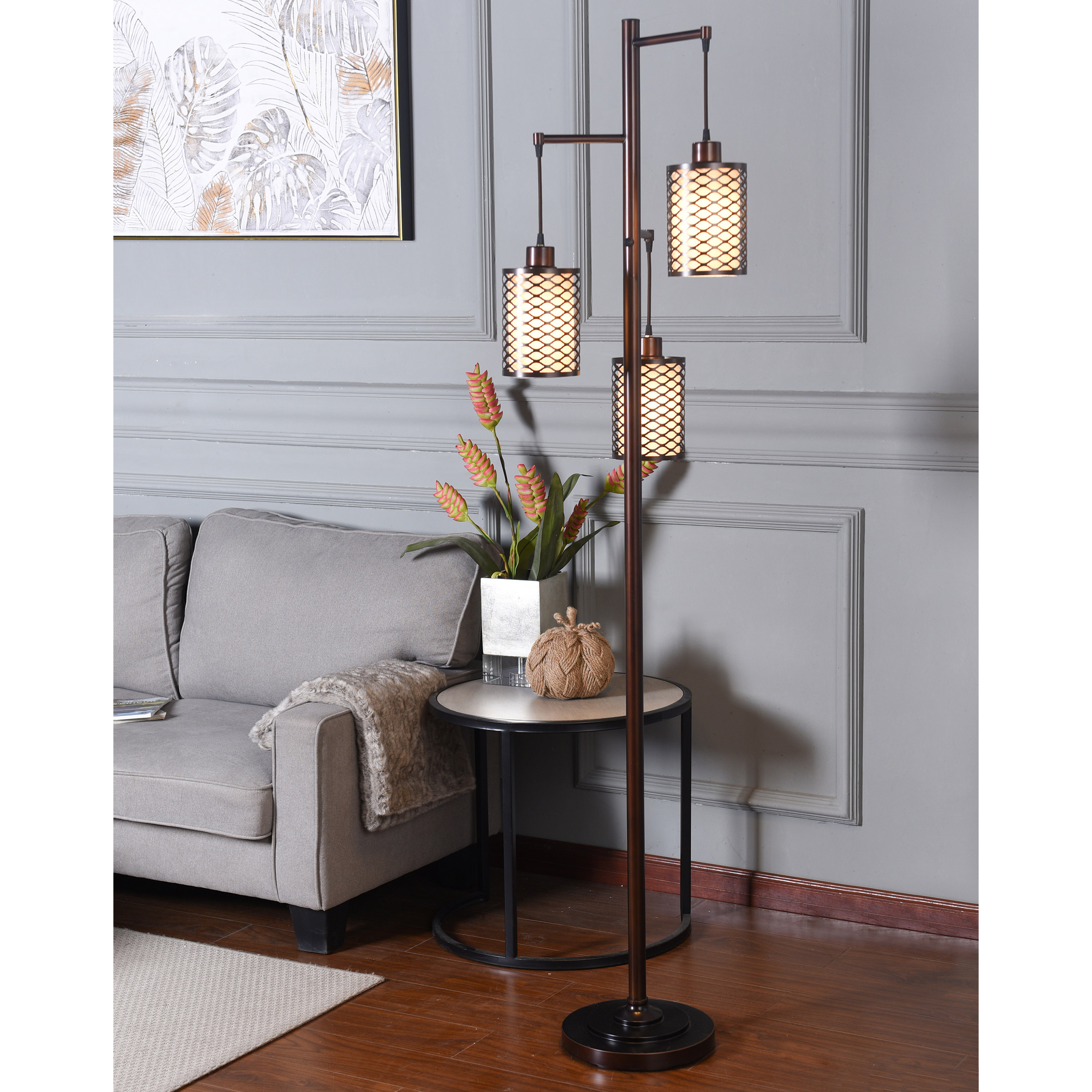Cordona 3-Light Floor Lamp | Costco