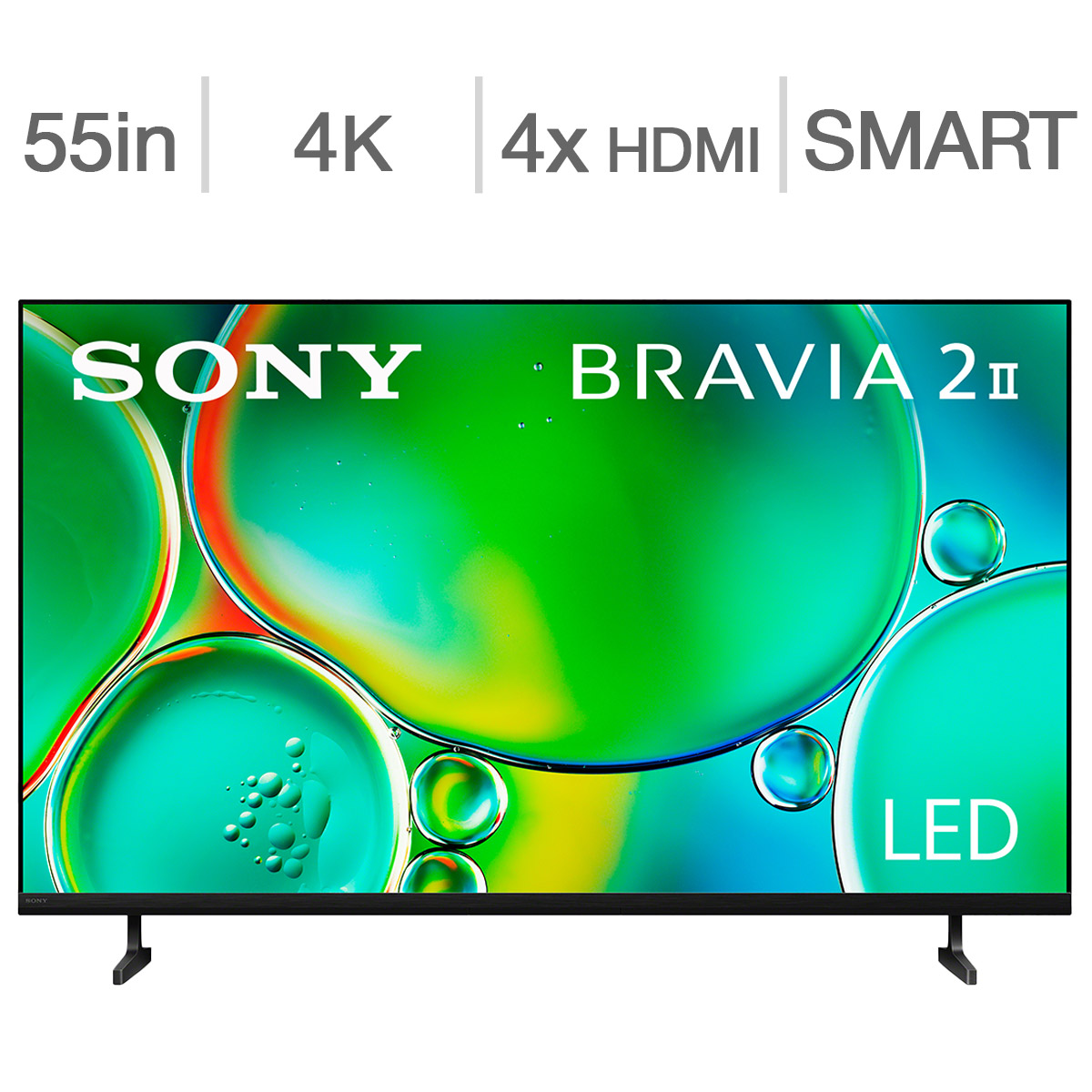 Sony 55" Class - BRAVIA 2 II Series - 4K HDR LED TV