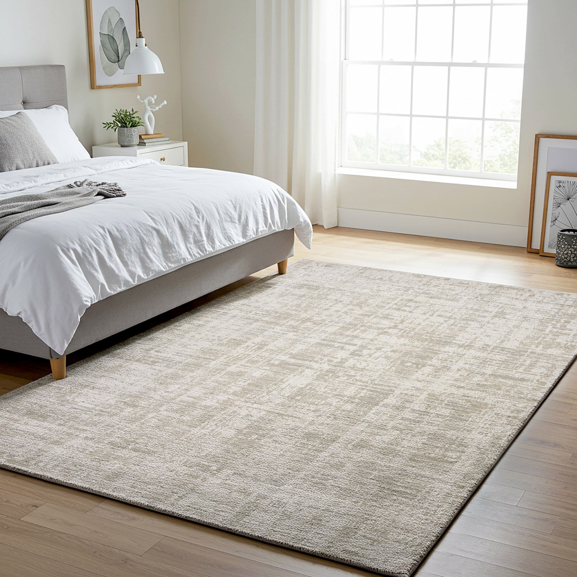 Sasha Area Rug, Dazie Ivory, 6'6" x 9'