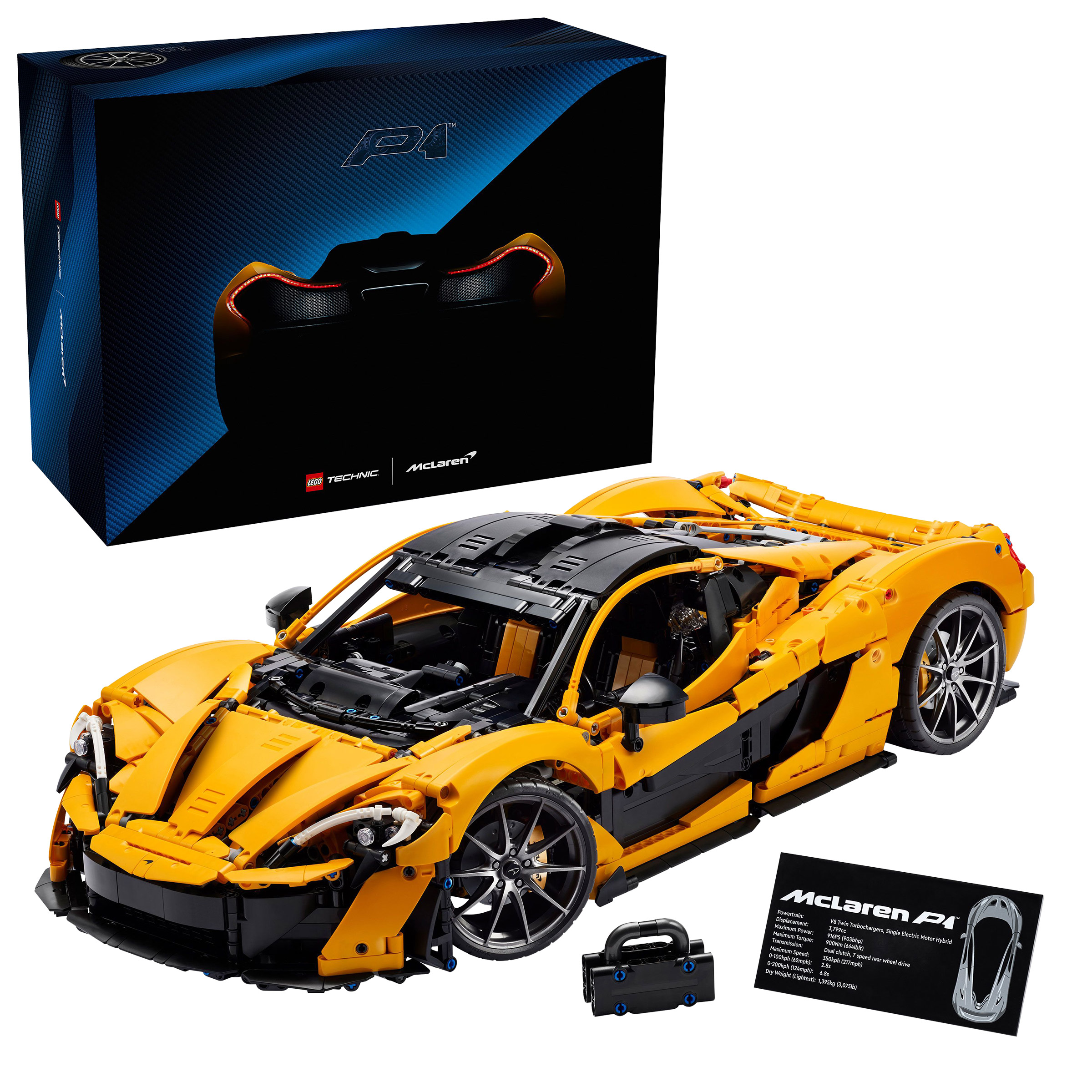 LEGO Technic McLaren P1 Hypercar F1 - 42172 with Bonus LEGO Technic Lamborghini Huracán Tecnica 42161
