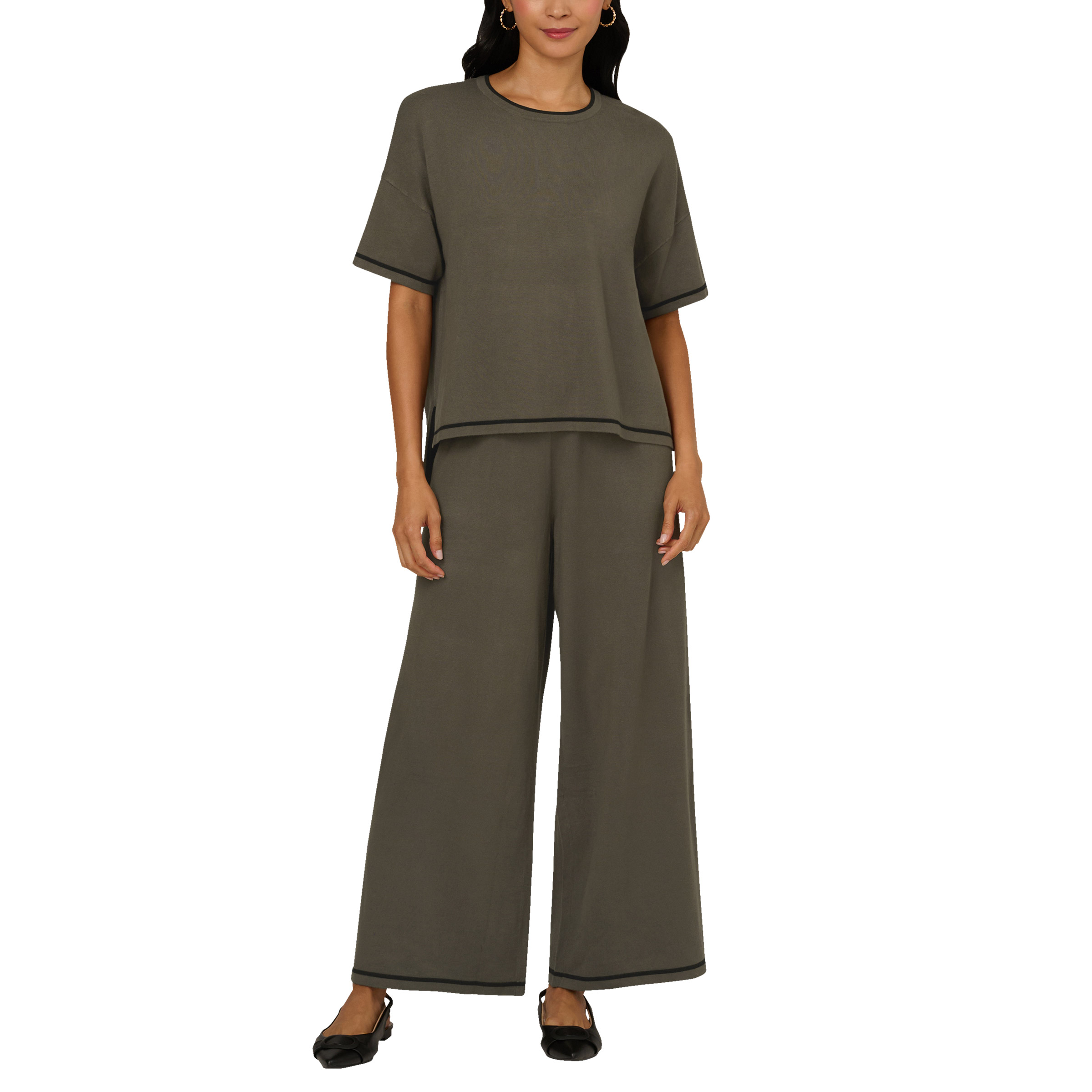 Adrianna Papell Women's Lightweight Sweater Set