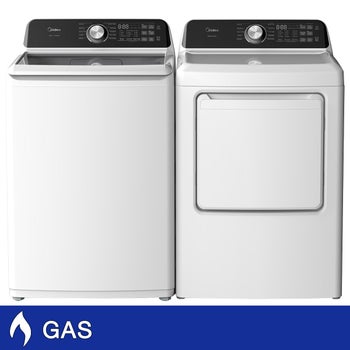 Midea 4.5 cu. ft. Top Load Washer with Impeller and 7.0 cu Midea 4.5 cu. ft. Top Load Washer with Impeller and 7.0 cu