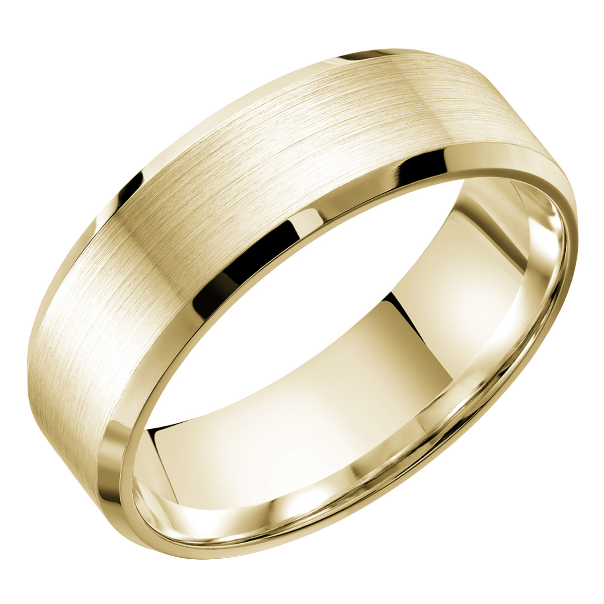 Yellow Gold Men’s Wedding Band