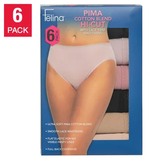 FELINA + WOMEN'S HI-CUT 6PK