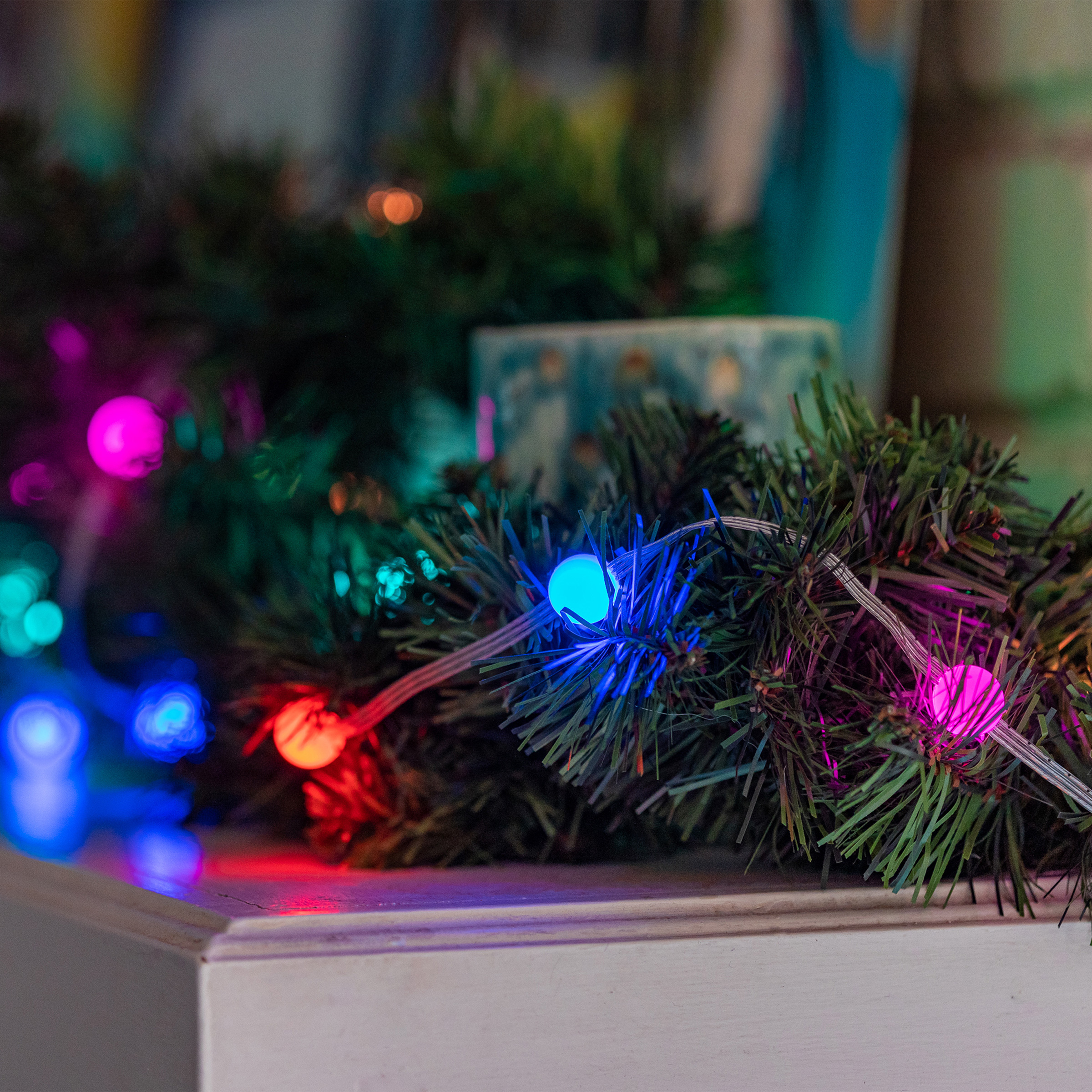 Color-Changing LED Bubble Lights 2-pack | Costco