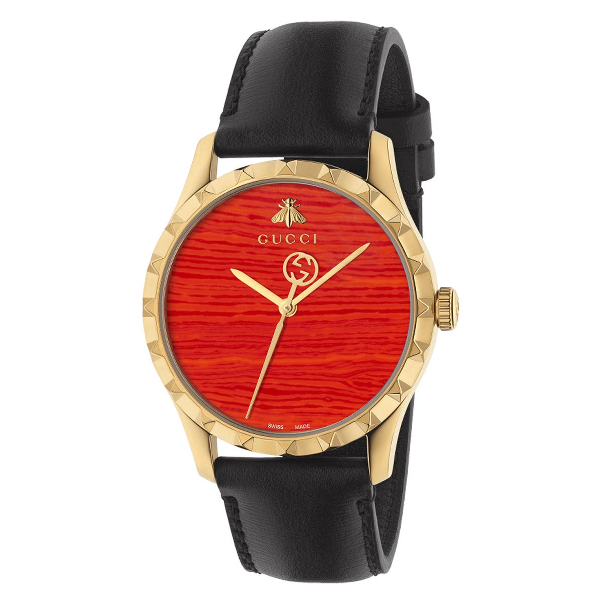 GUCCI Timeless Heritage 腕時計 Gucci G-Timeless Coral Red Dial Quartz Watch | Costco