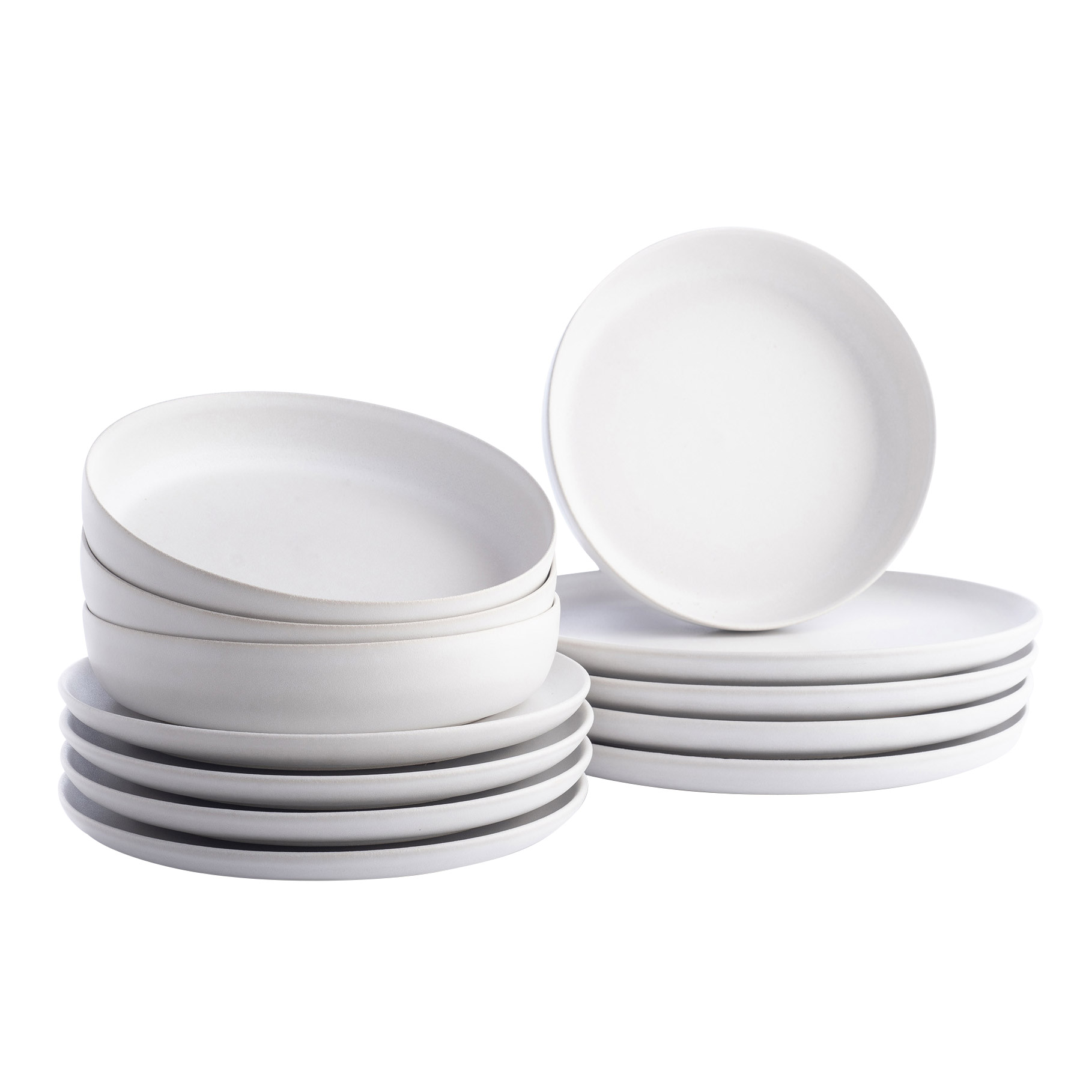 Stone Lain Macchio Service de vaisselle en grès, 12-pièces