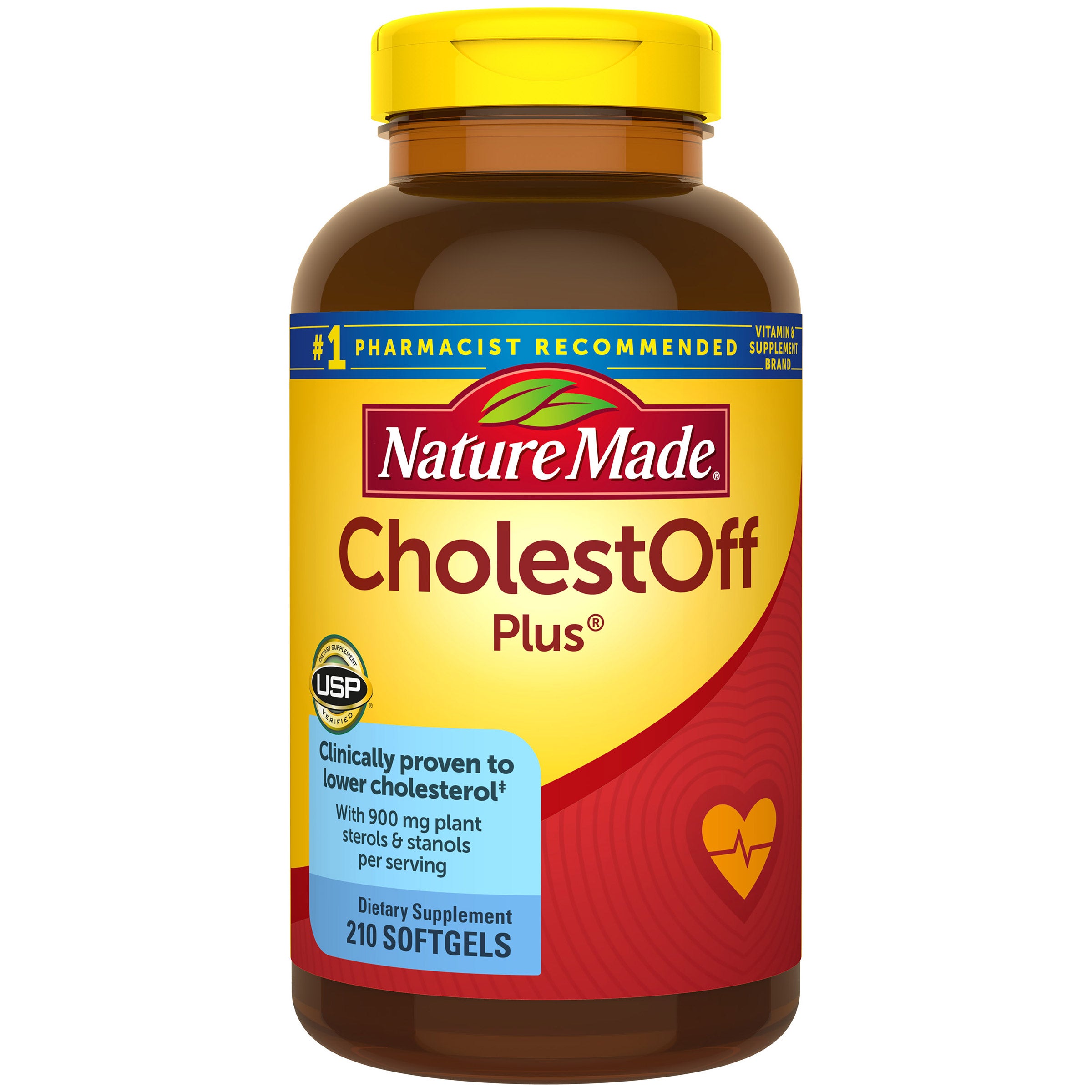 Nature Made CholestOFF Plus, 210 Softgels | Costco
