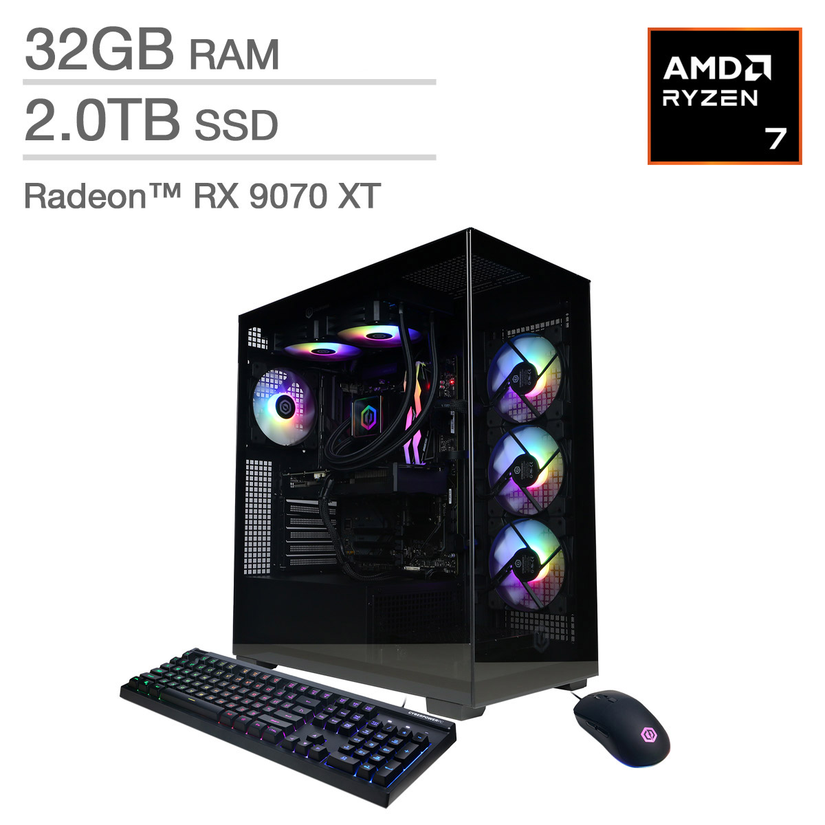 ゲーミングPC Ryzen 5 1400/GTX1070/16GB/256GB③ AMD Ryzen 5 1400