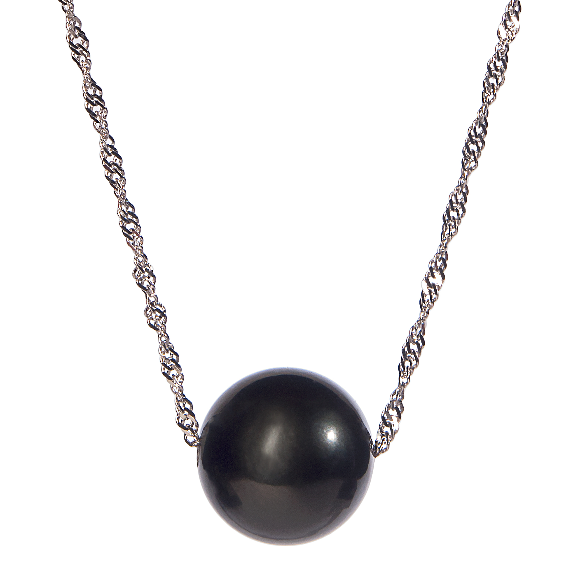 10 - 11 mm Cultured Tahitian Pearl Pendant