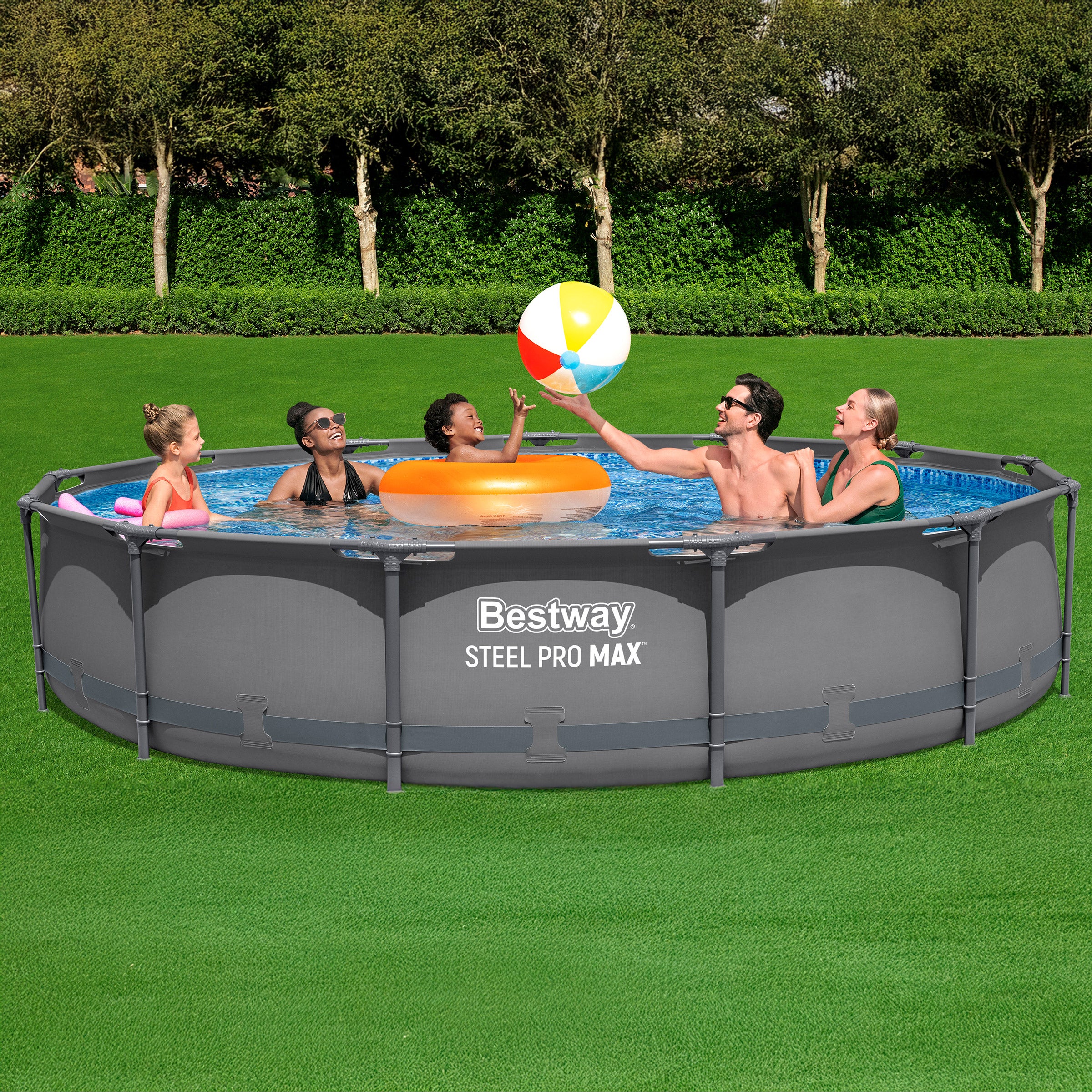 Bestway Steel Pro MAX 13' x 30” Round Above Ground Pool Set