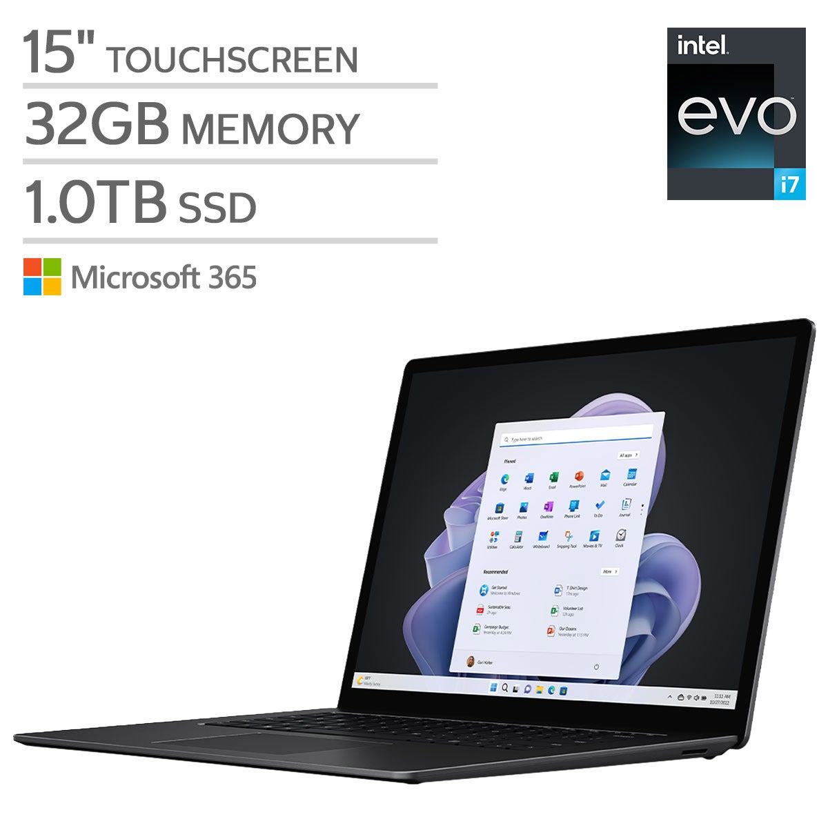 Microsoft Surface Laptop MSOffice付 Microsoft Surface Laptop 5 13.5 Touchscreen Intel Core i7 16 GB