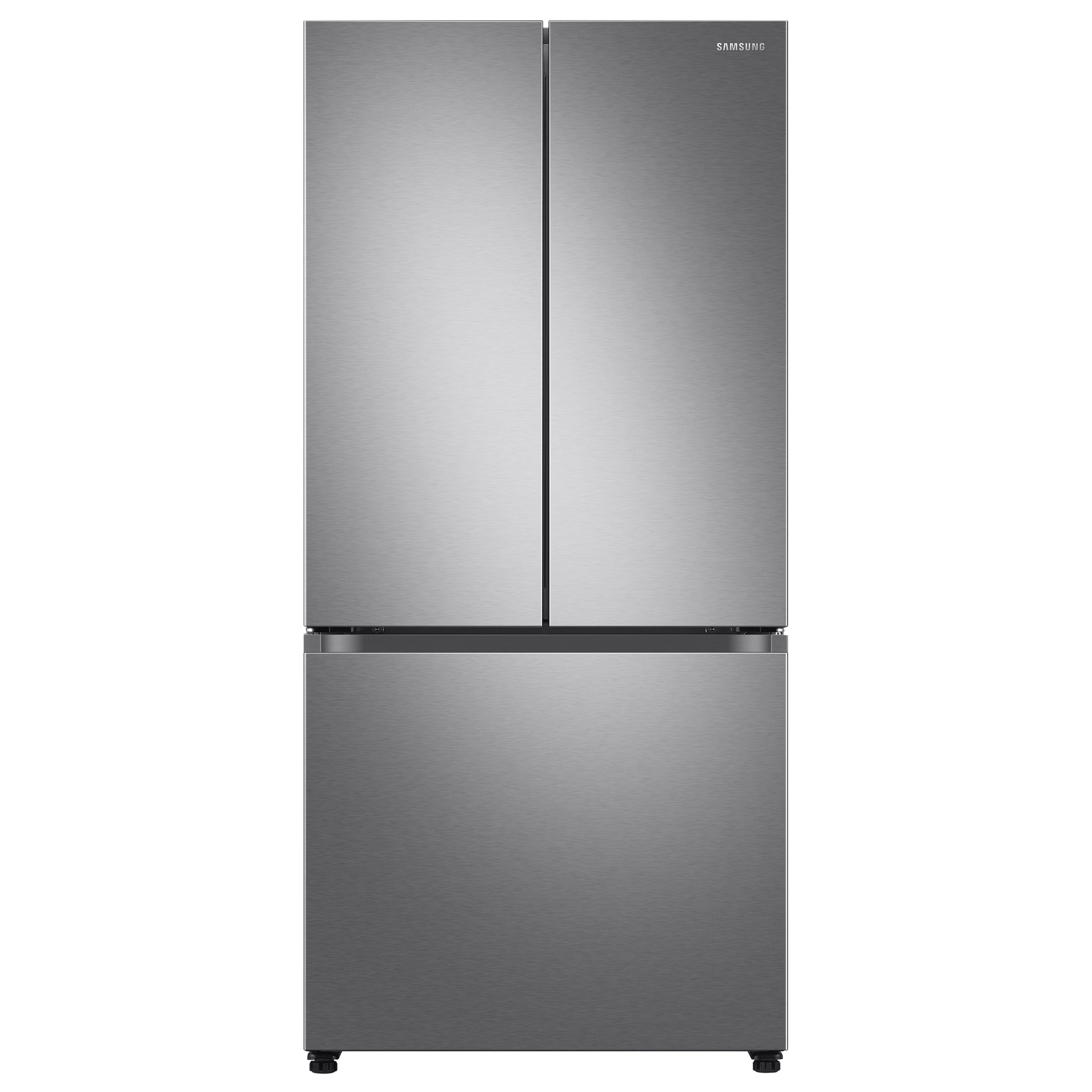 Samsung 33 in. 24.5 cu. ft. Stainless Steel 3 Door French Door Refrigerator with Dual Auto Ice Maker