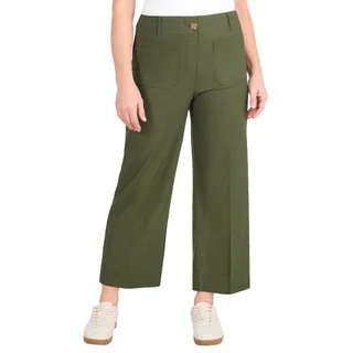 HILARY RADLEY WOMEN'S BRUSHED WIDE LEG PANT