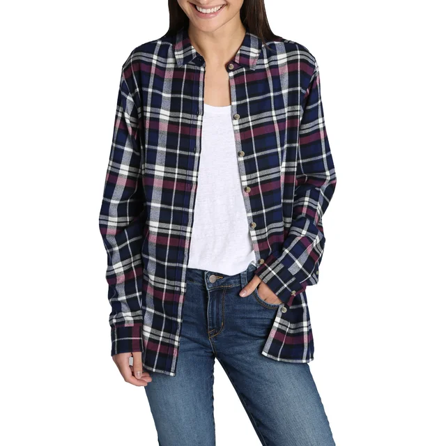 JACHS GIRLFRIEND WOMEN'S FLANNEL SHIRT