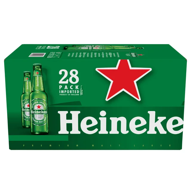 Heineken Lager, 12 oz, 28-count
