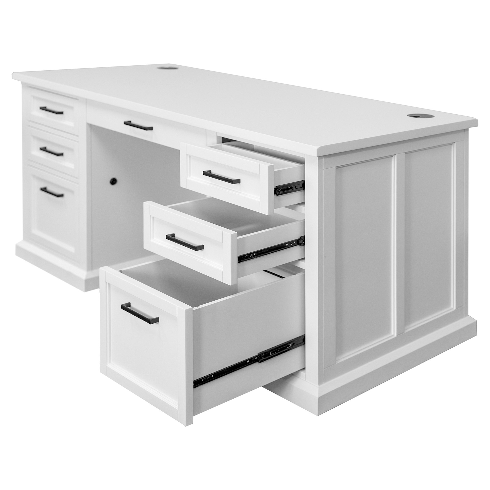 Martin Furniture Abby Executive Desk