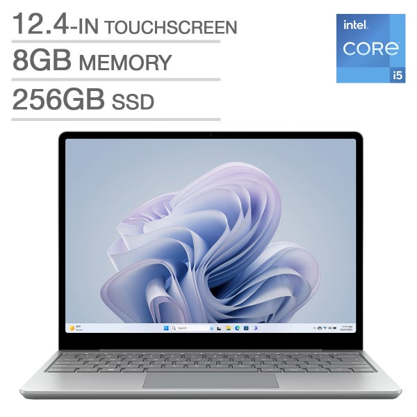 Microsoft Surface Go 3 12.4 - in. Touchscreen Laptop Bundle Microsoft Surface Go 3 12.4 - in. Touchscreen Laptop Bundle