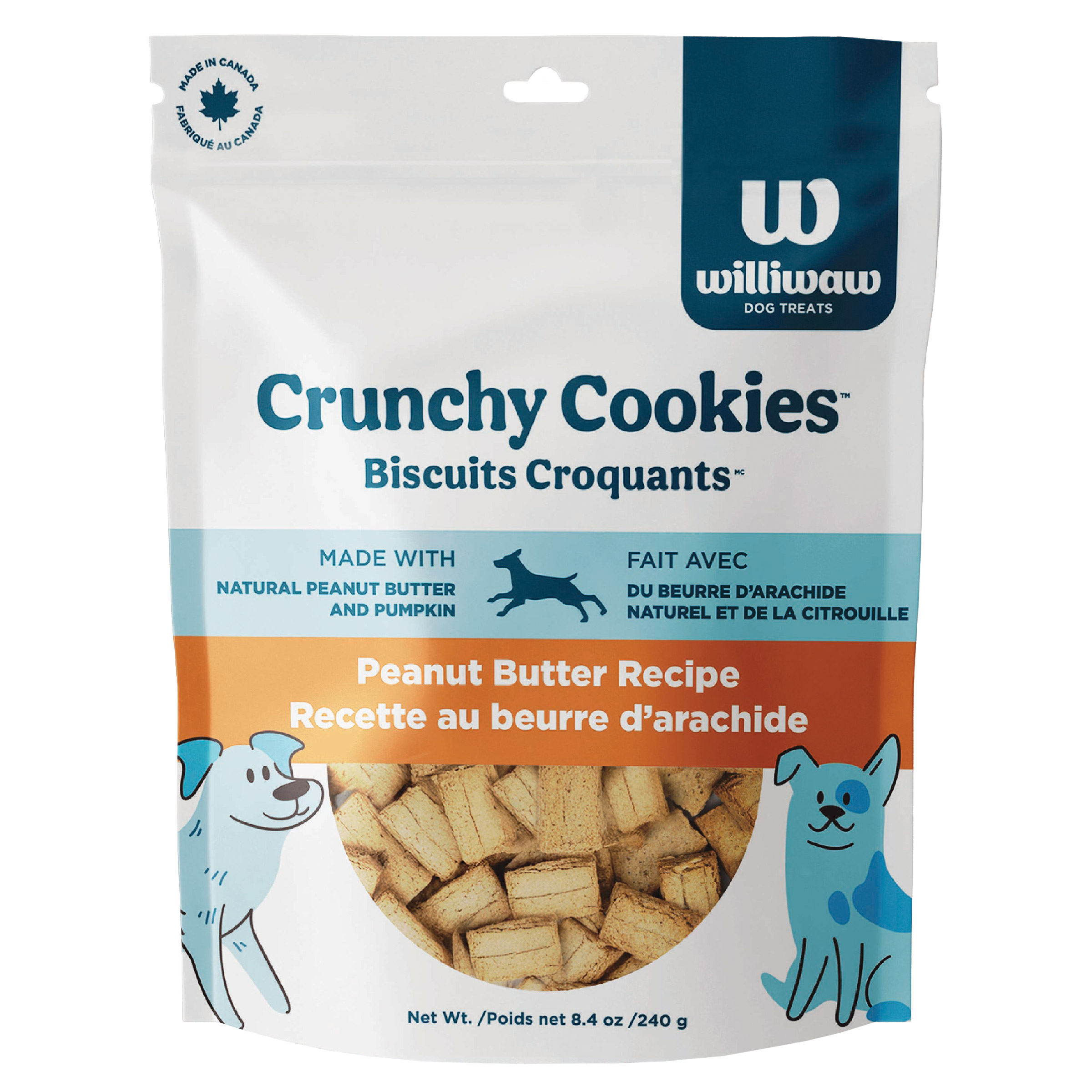 Williwaw Crunchy Cookies Dog Treats 6 x 240g