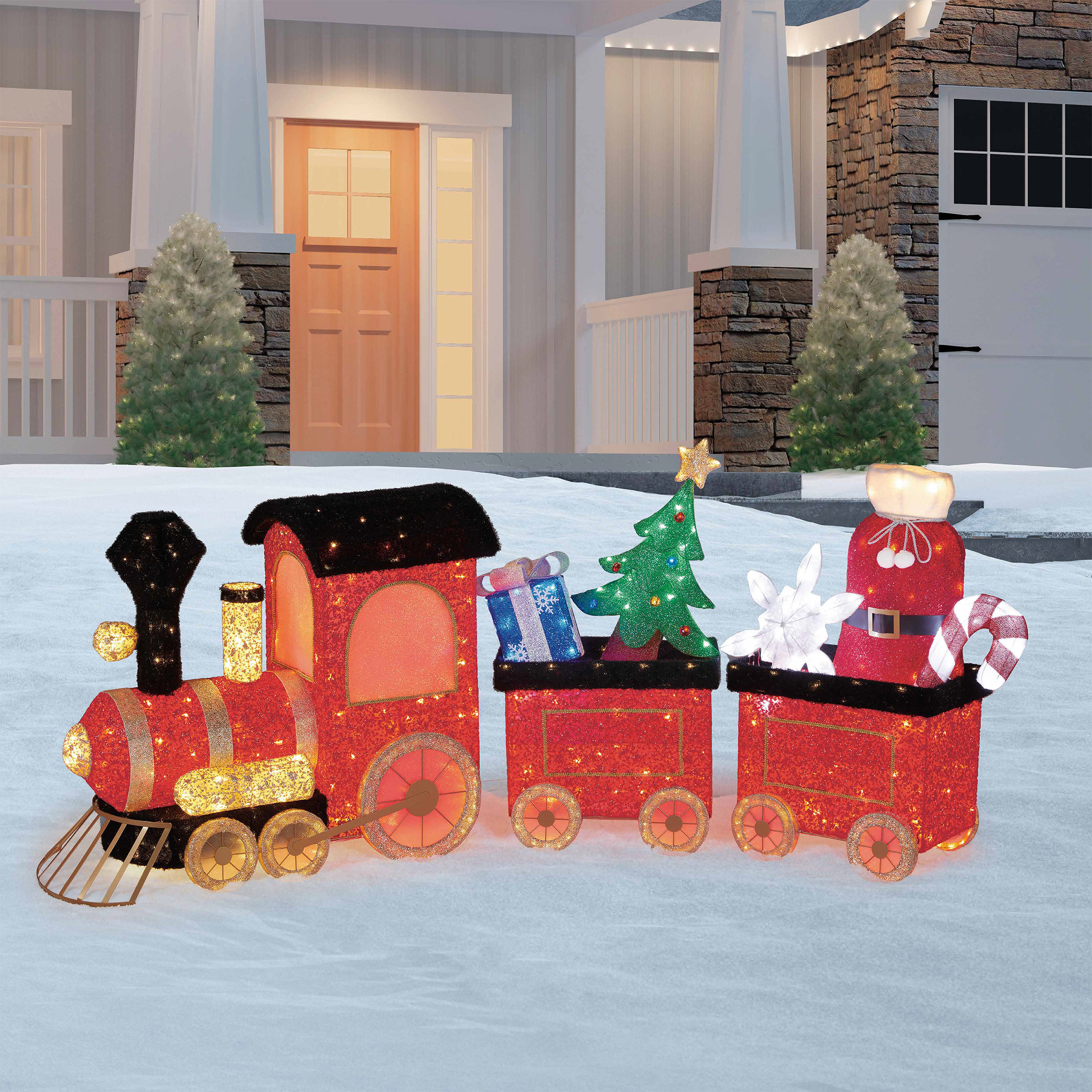 Holiday Train Set of 3
