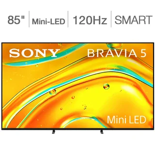 Sony 85" Class - BRAVIA 5 Series - 4K UHD Mini LED Smart TV - Allstate 3-Year Protection Plan Bundle Included for 5 Years of Total Coverage*