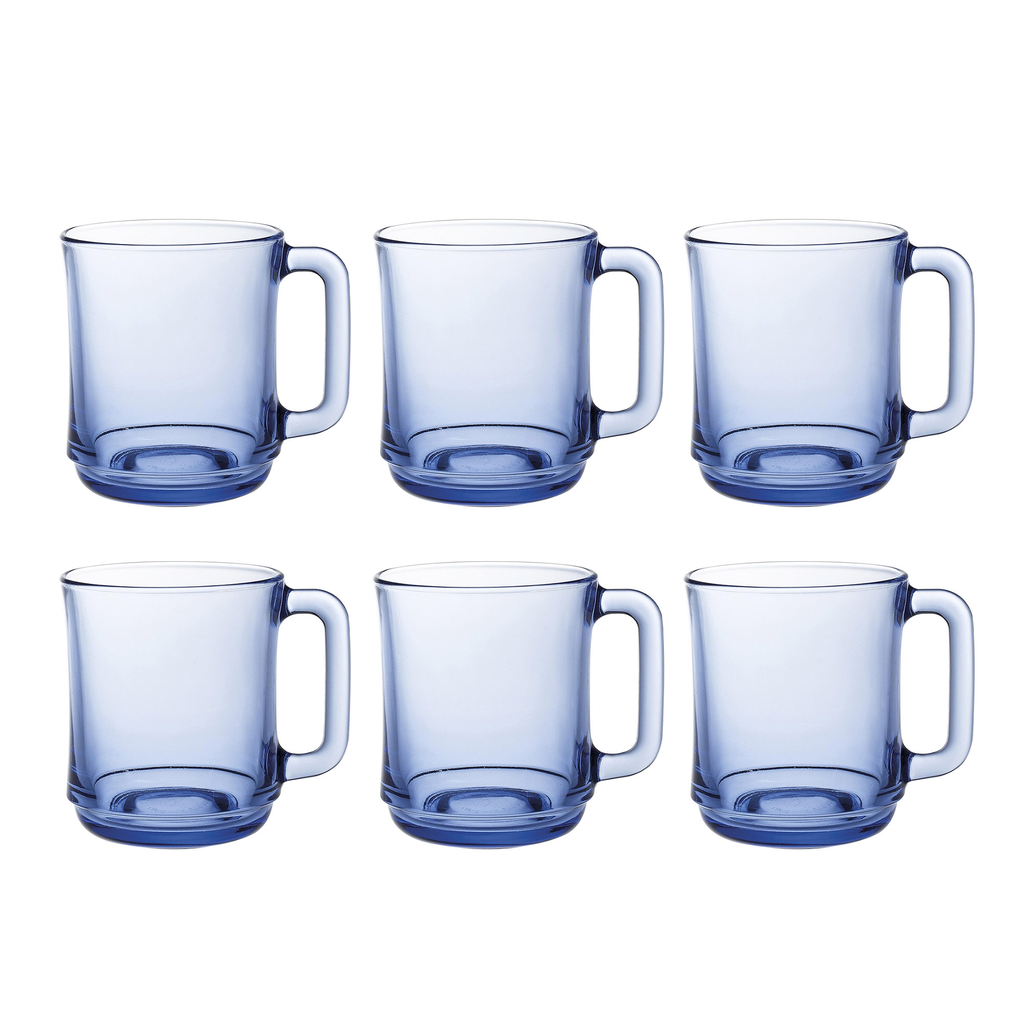 Duralex Lys Stackable Mug 10-3/8 oz.  6-pack