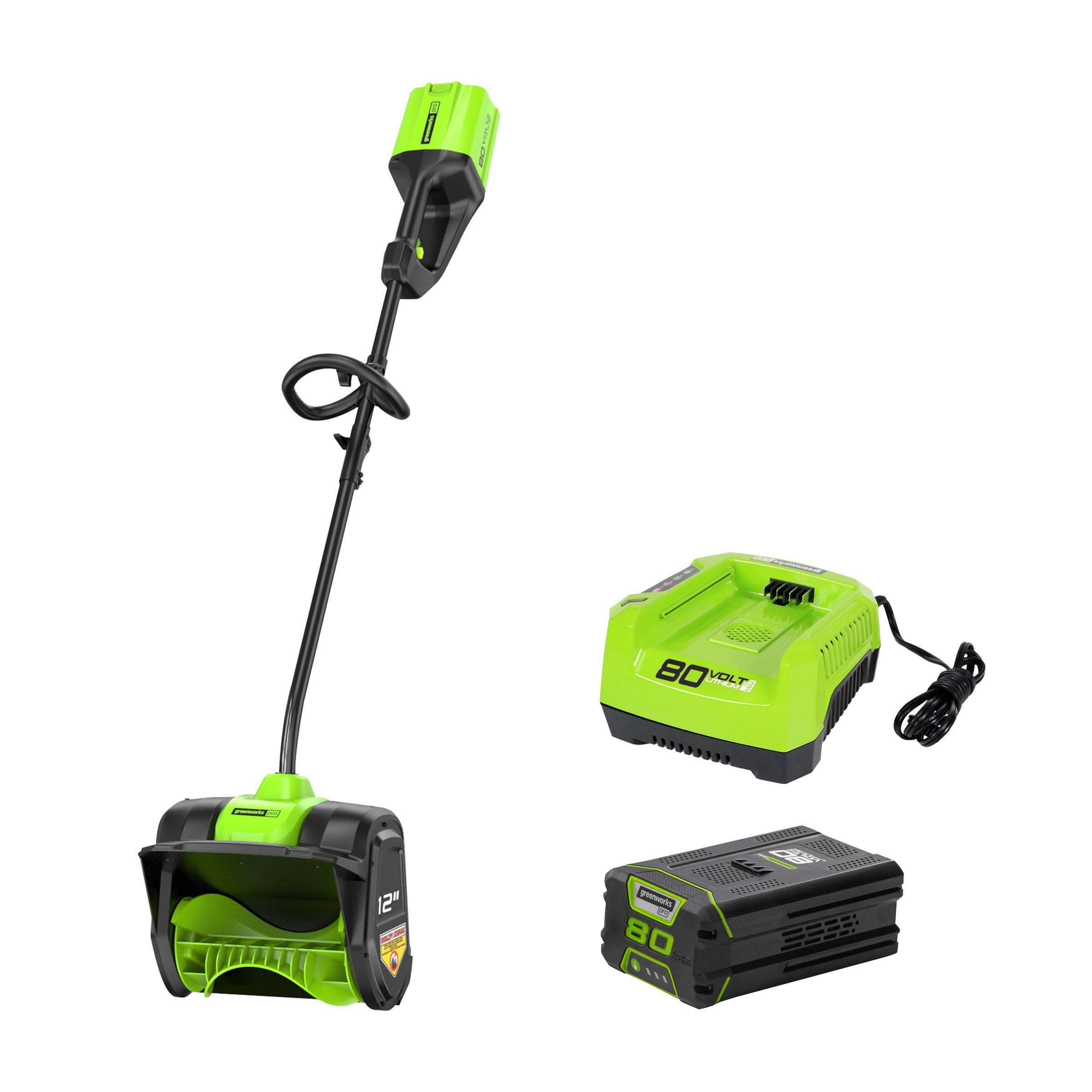 Greenworks 80v Snow Shovel 4ah Battery with Charger | Costco
