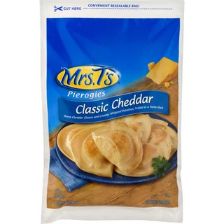 Mrs. T's Potato And Cheddar Pierogies, 5 Lbs