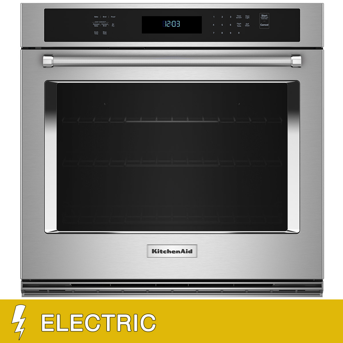 KitchenAid 5.0 cu. ft. Single Wall Oven with Air Fry Mode