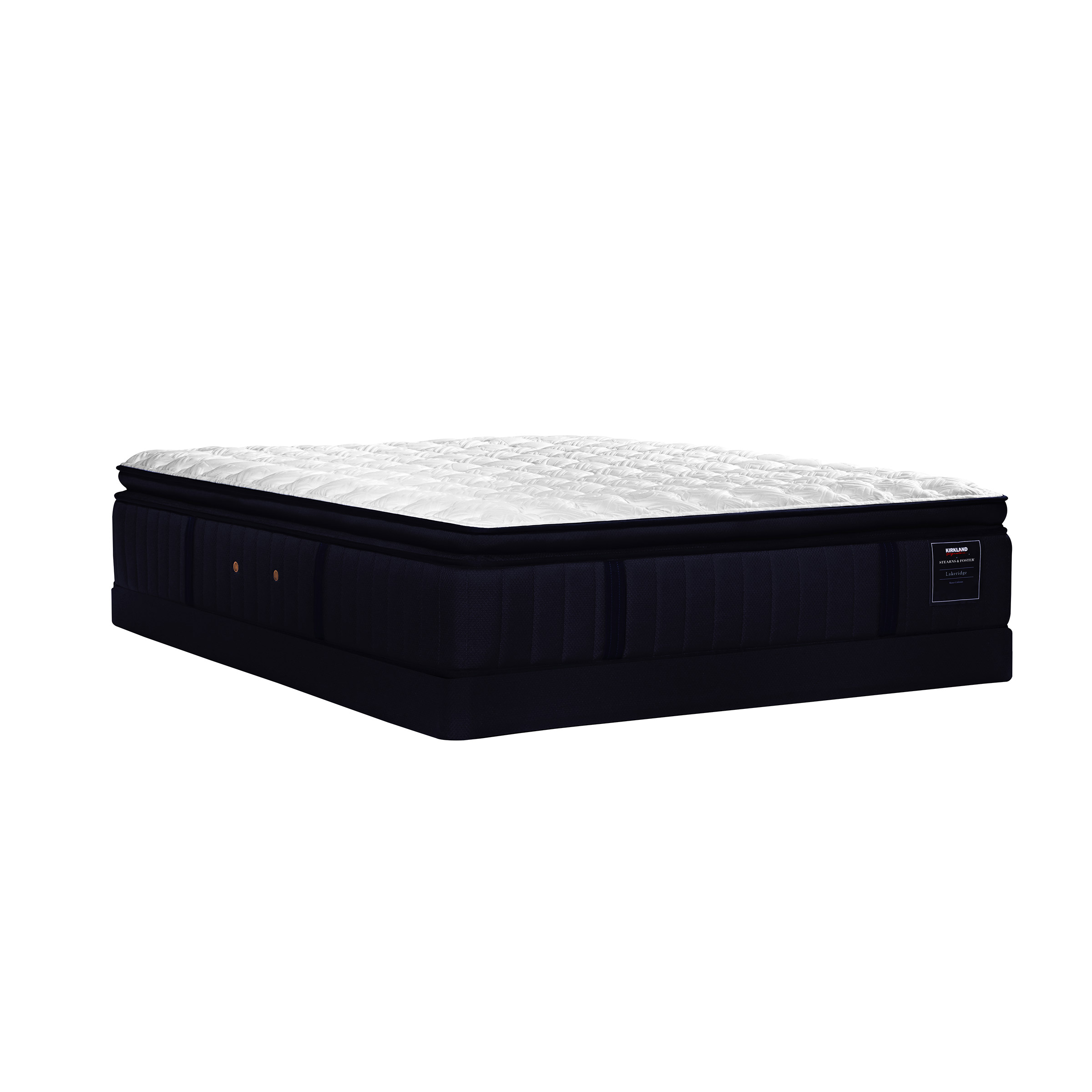 Kirkland Signature by Stearns and Foster Lakeridge 36.8 cm (14.5 in.) Low Profile King Mattress Set