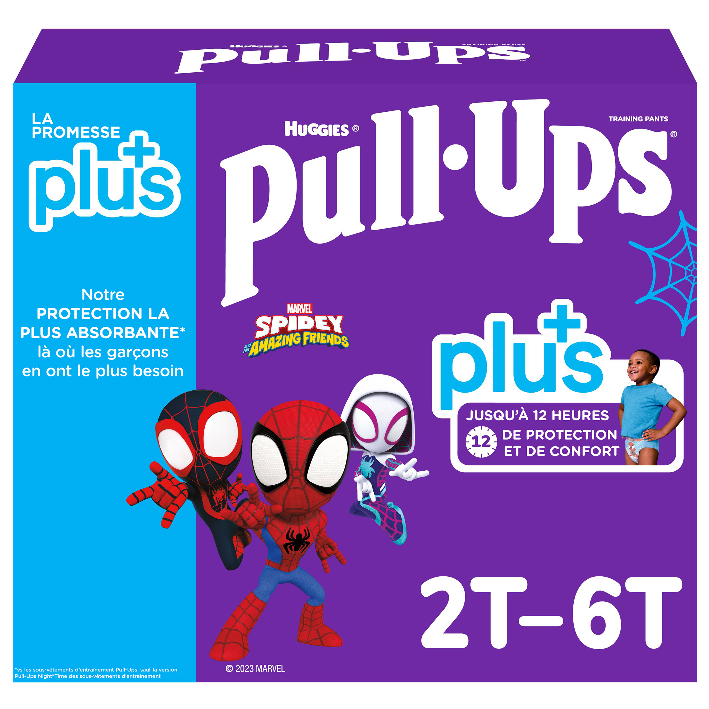 Sous-vêtements d’entrainement Pull-Ups Plus Huggies, 2T à 6T pour garçons