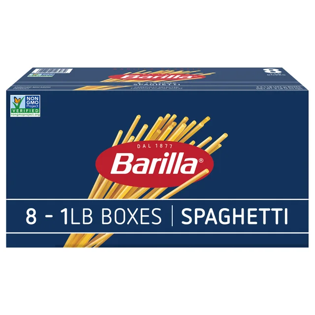 BARILLA THIN SPAGHETTI 8/1 LB