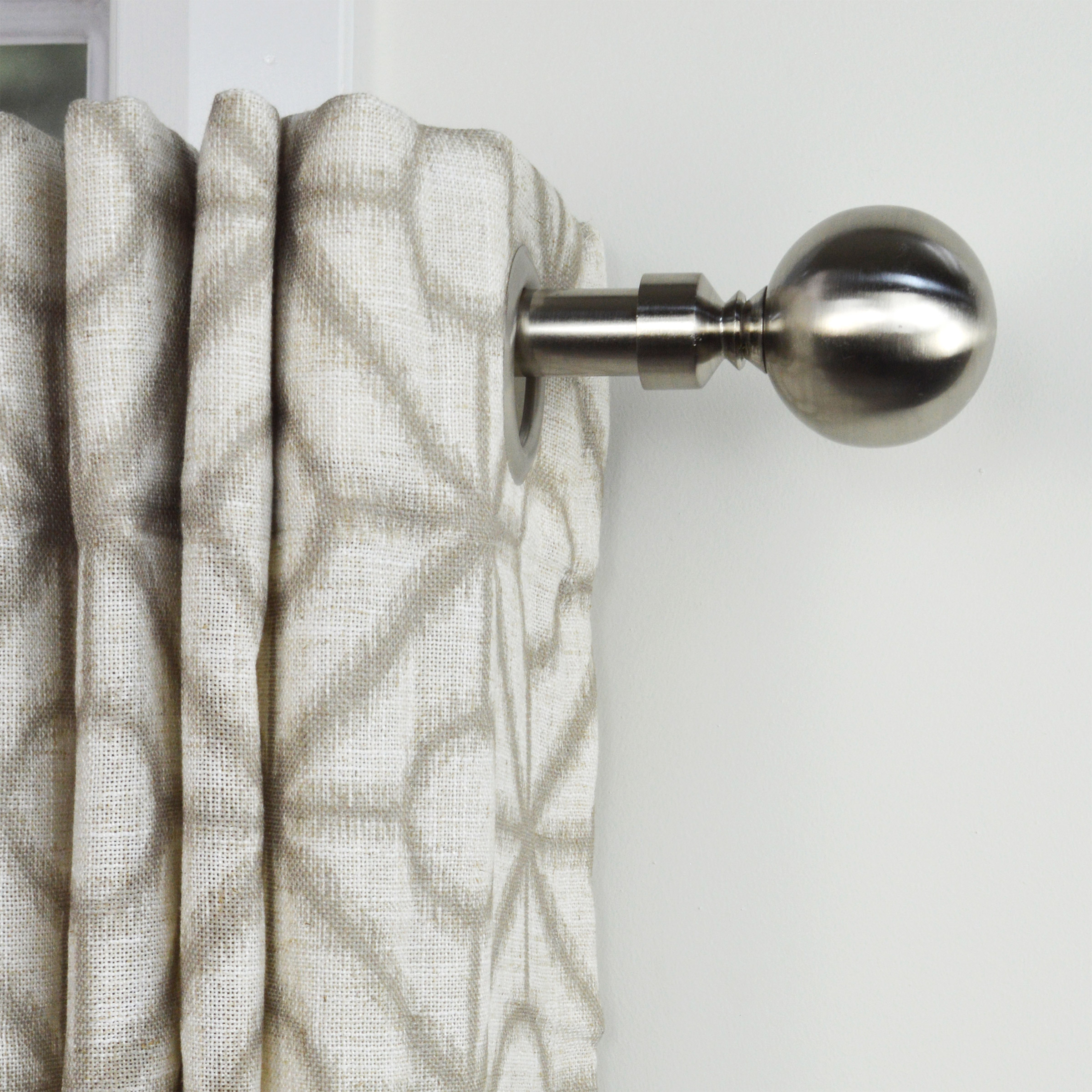 Versailles Lexington Ball Curtain Rod Set