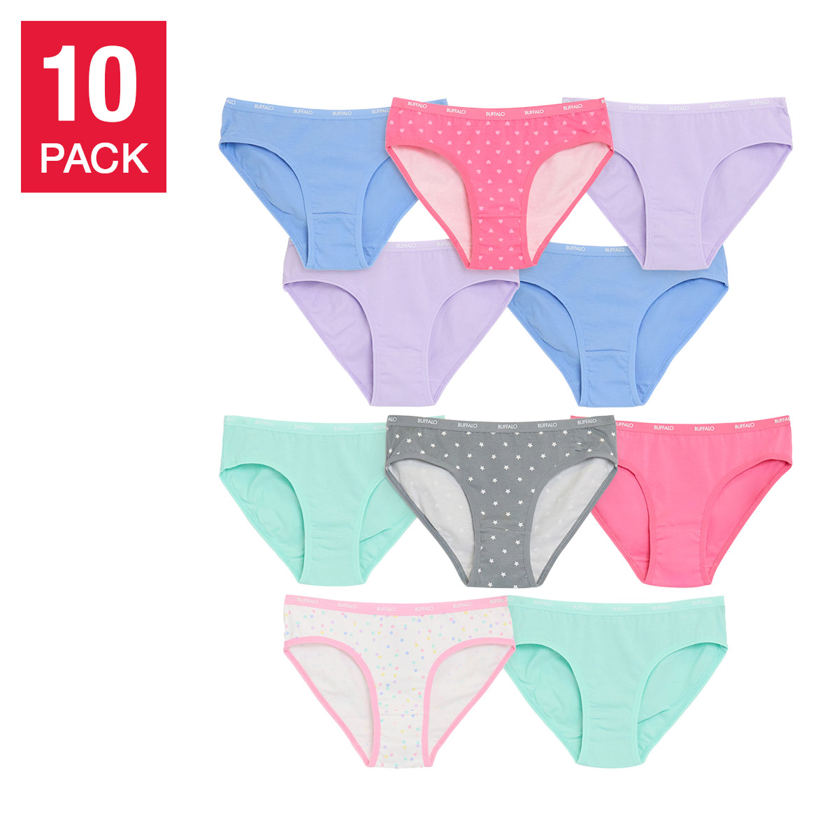 Buffalo Girls Bikini, 10-pack