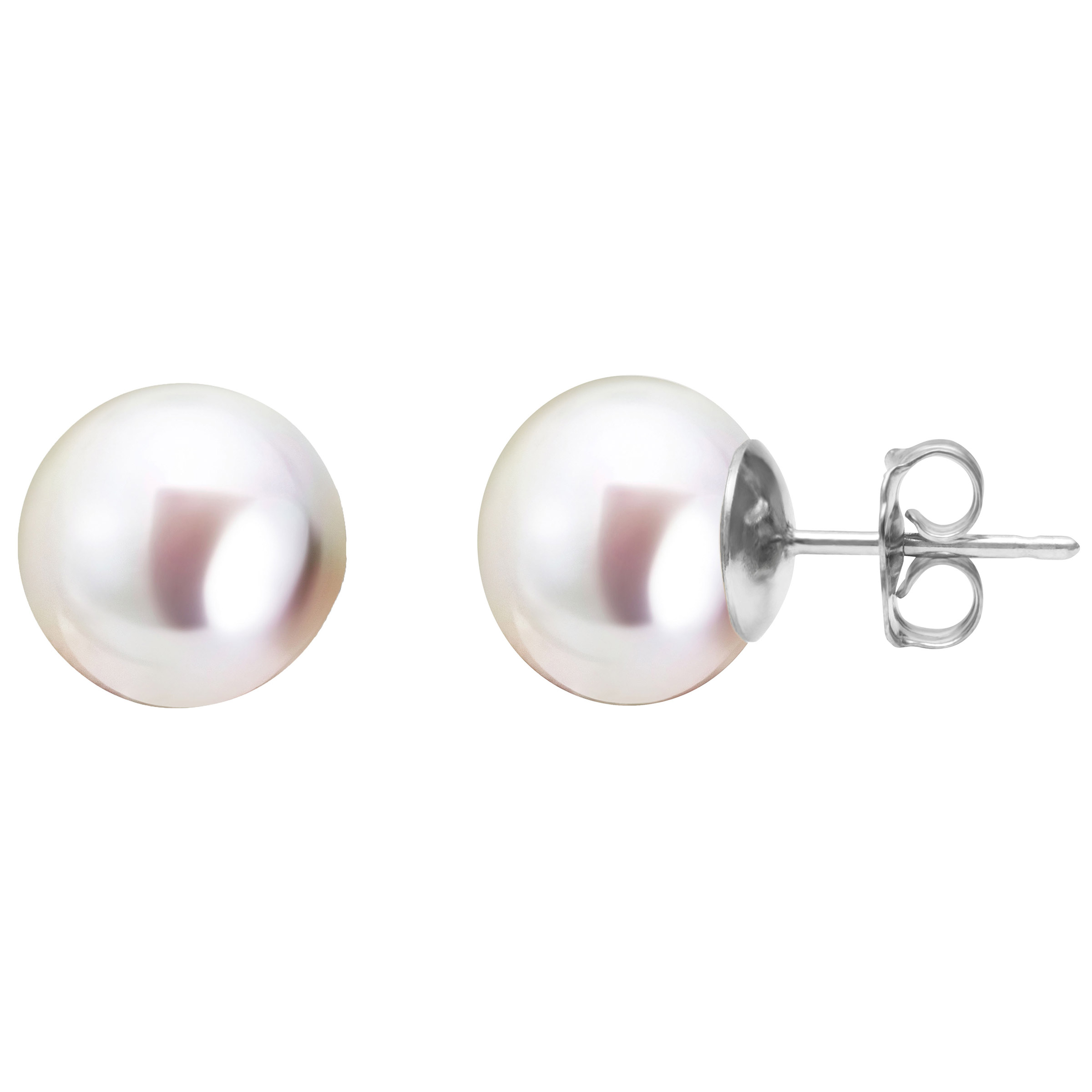 9.5 - 10 mm Cultured South Sea Pearl Earrings