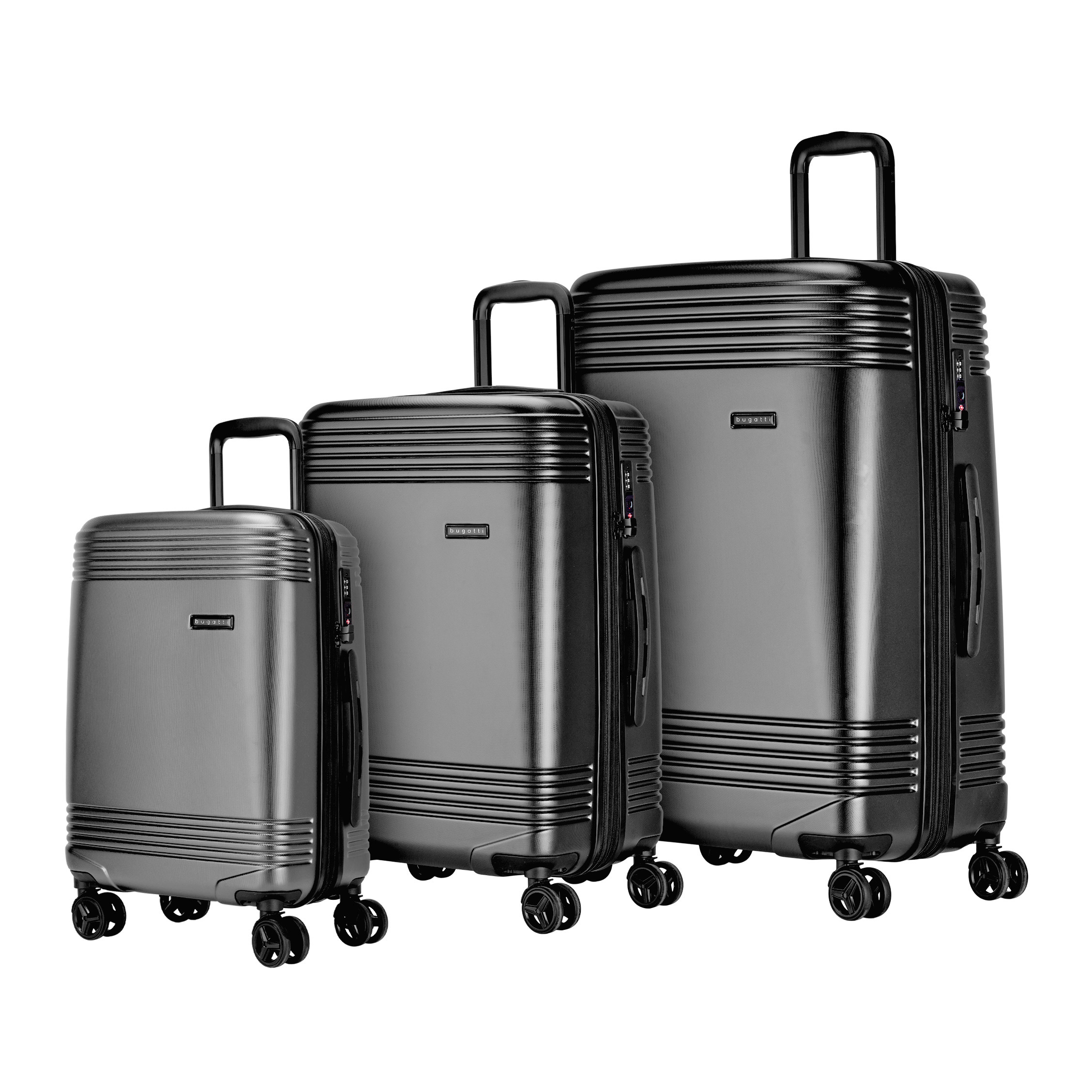 Bugatti Nashville 3-piece Hardside Luggage Set