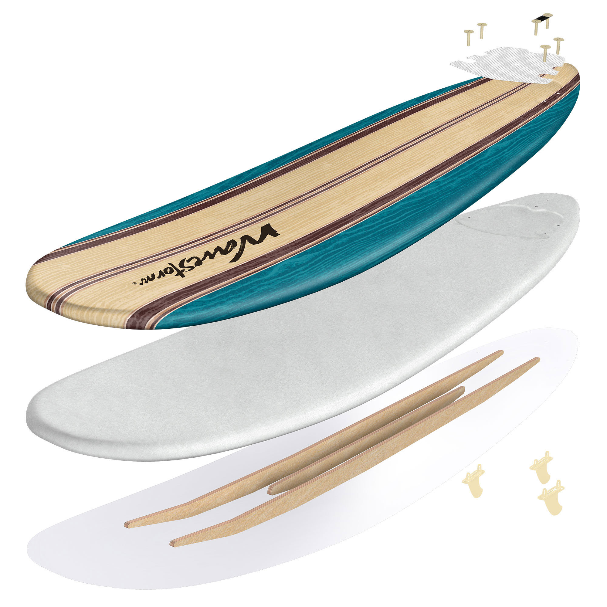 Wavestorm - 8 ft. Surfboard | Costco